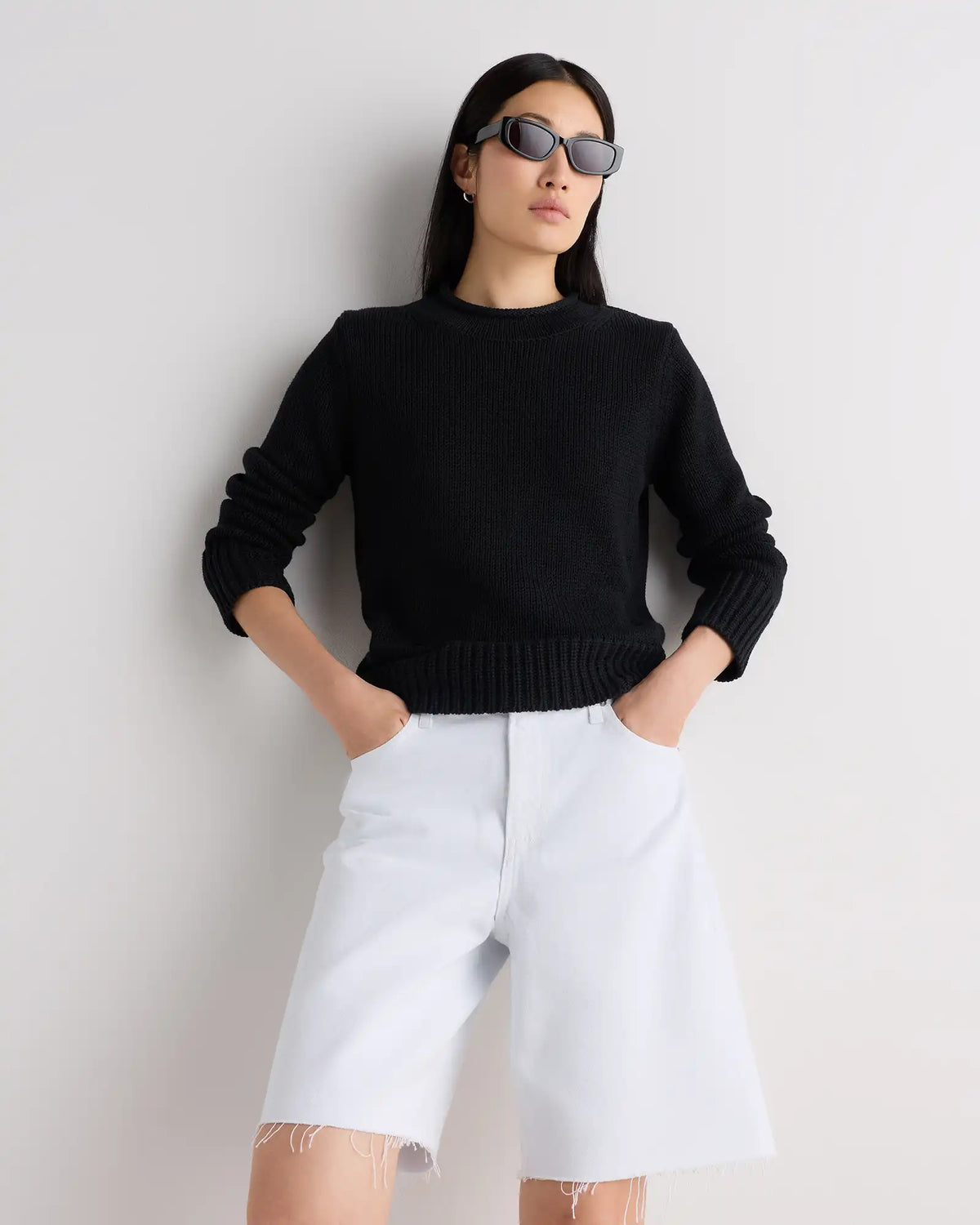 100% Organic Cotton Roll Neck Sweater