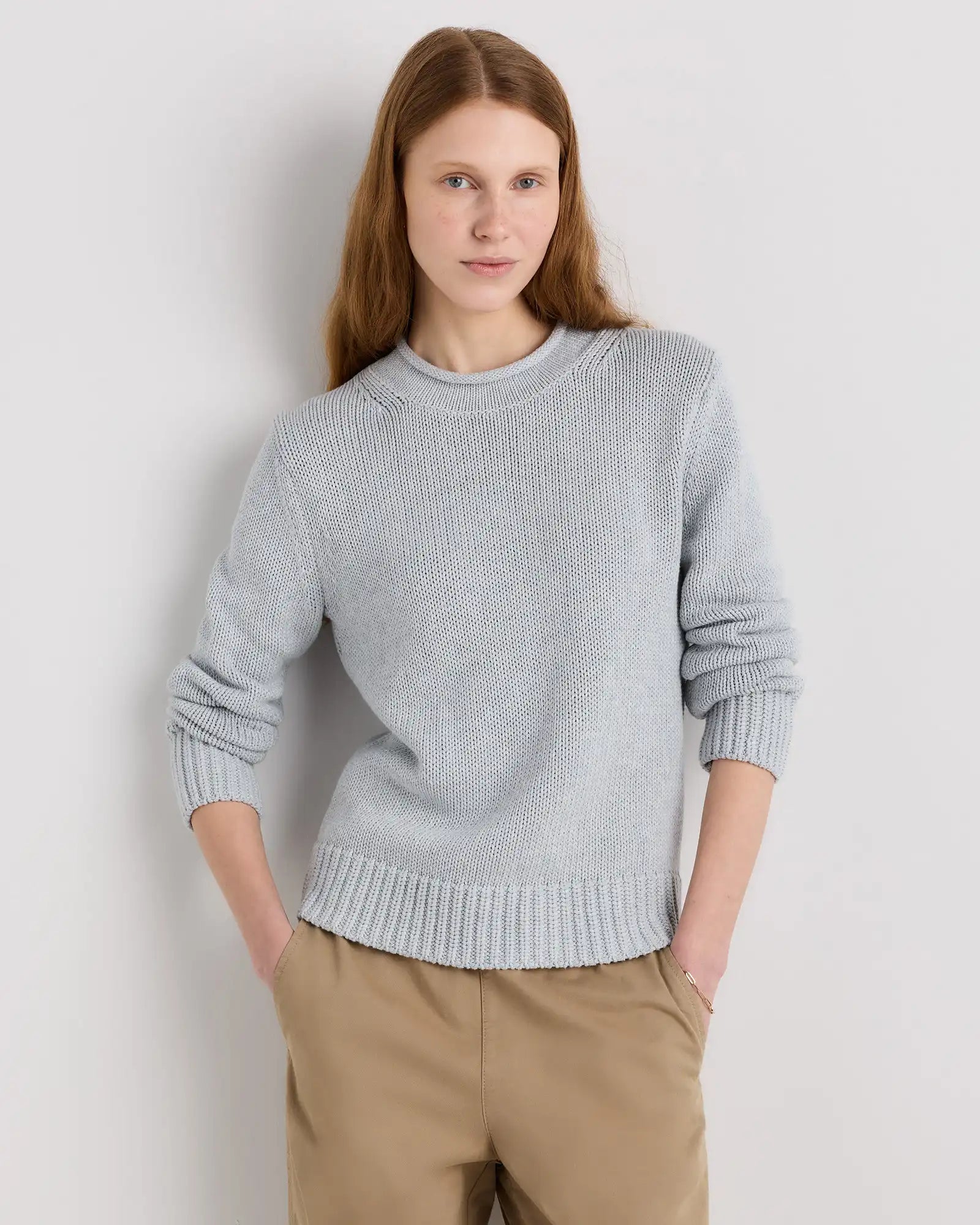 100% Organic Cotton Roll Neck Sweater