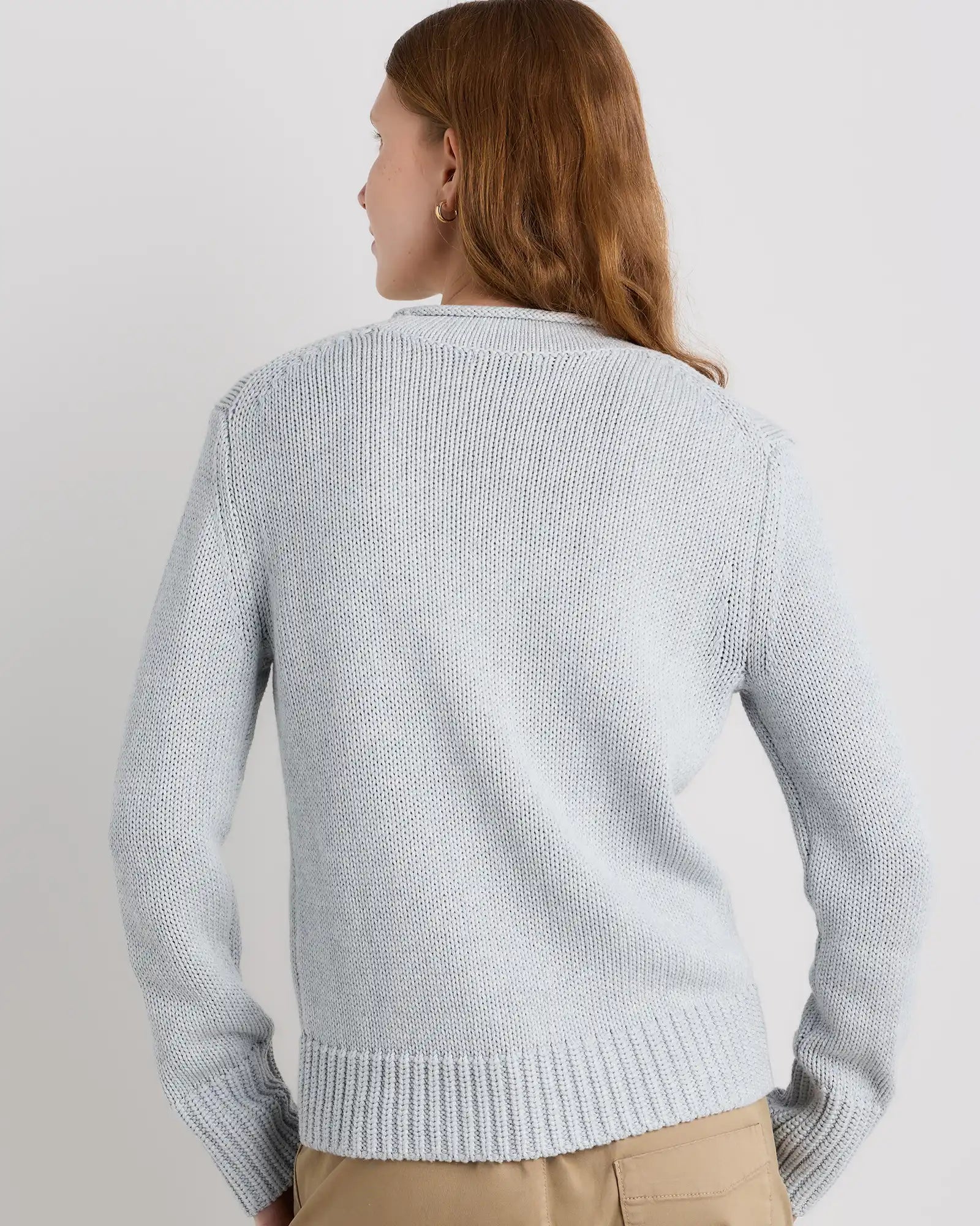 100% Organic Cotton Roll Neck Sweater