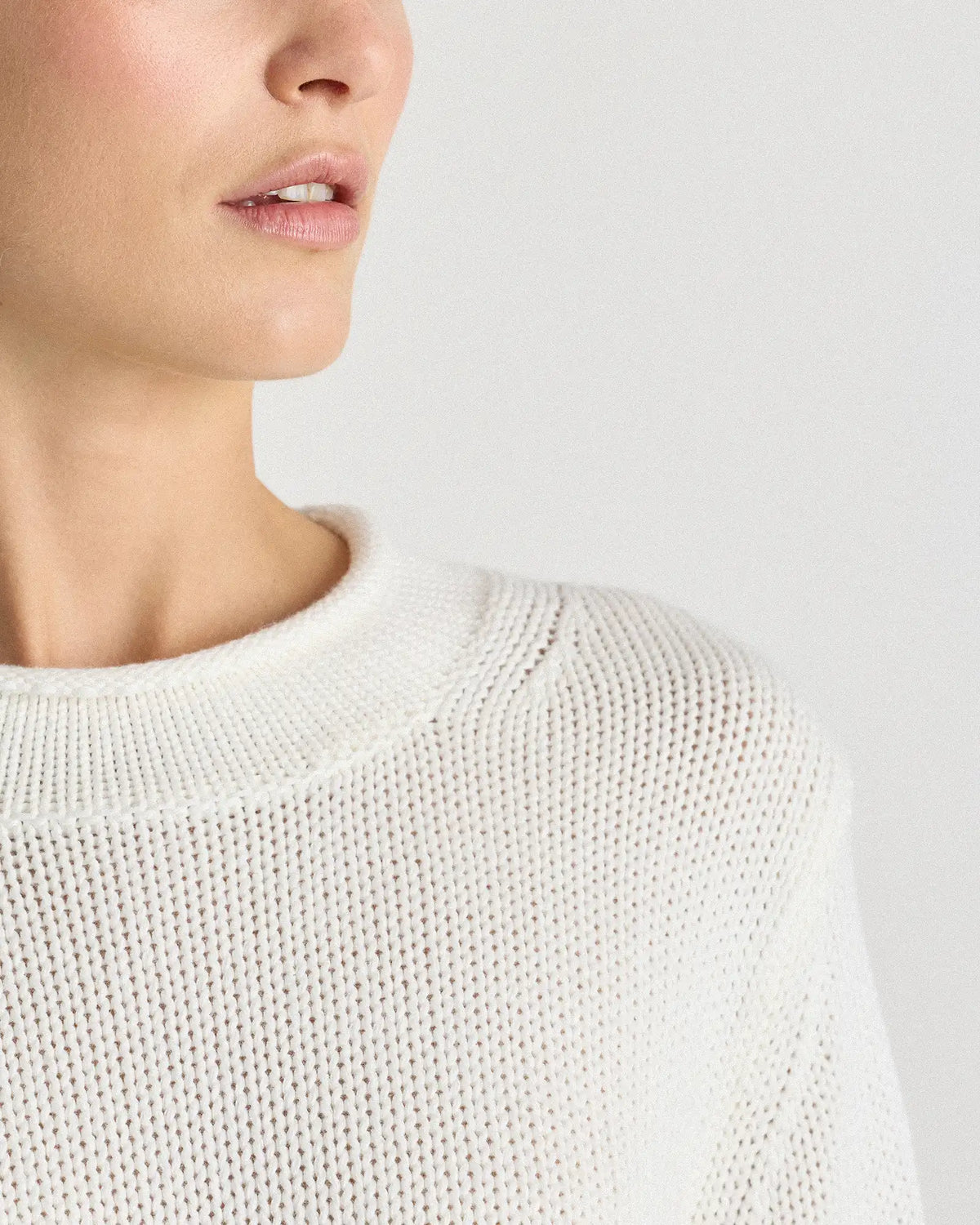 100% Organic Cotton Roll Neck Sweater