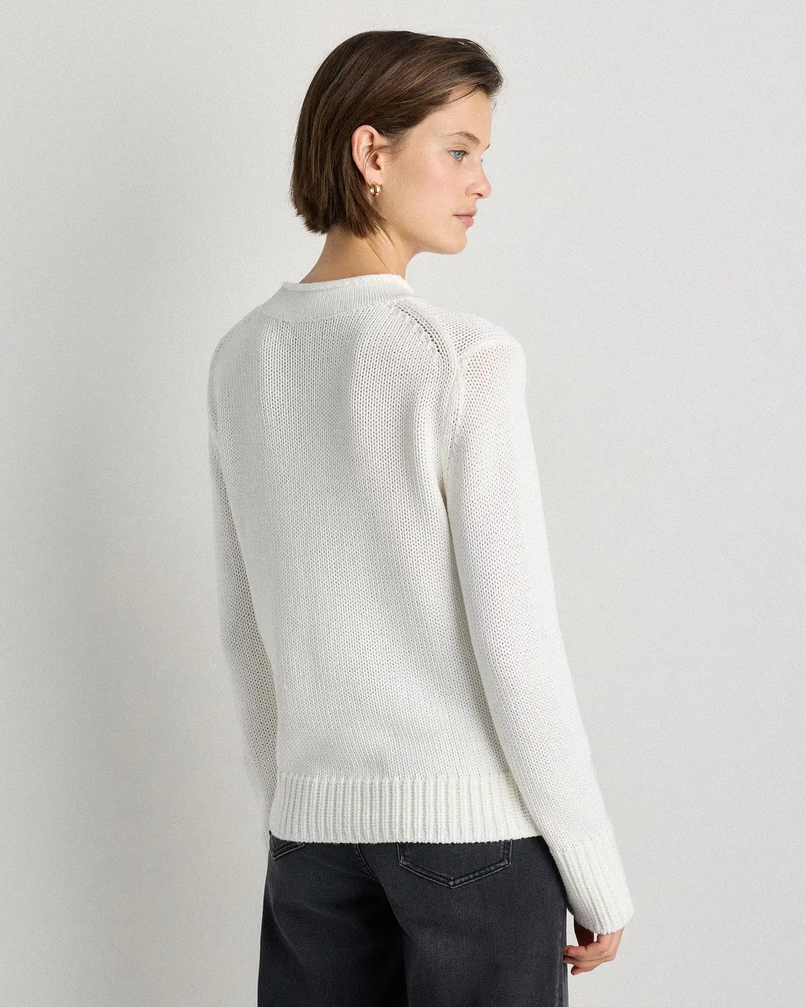 100% Organic Cotton Roll Neck Sweater