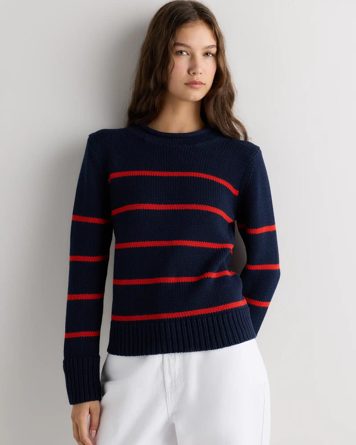 100% Organic Cotton Roll Neck Sweater
