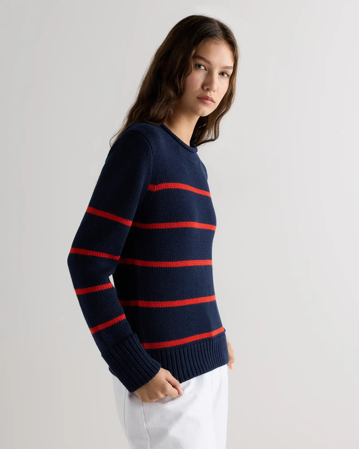 100% Organic Cotton Roll Neck Sweater