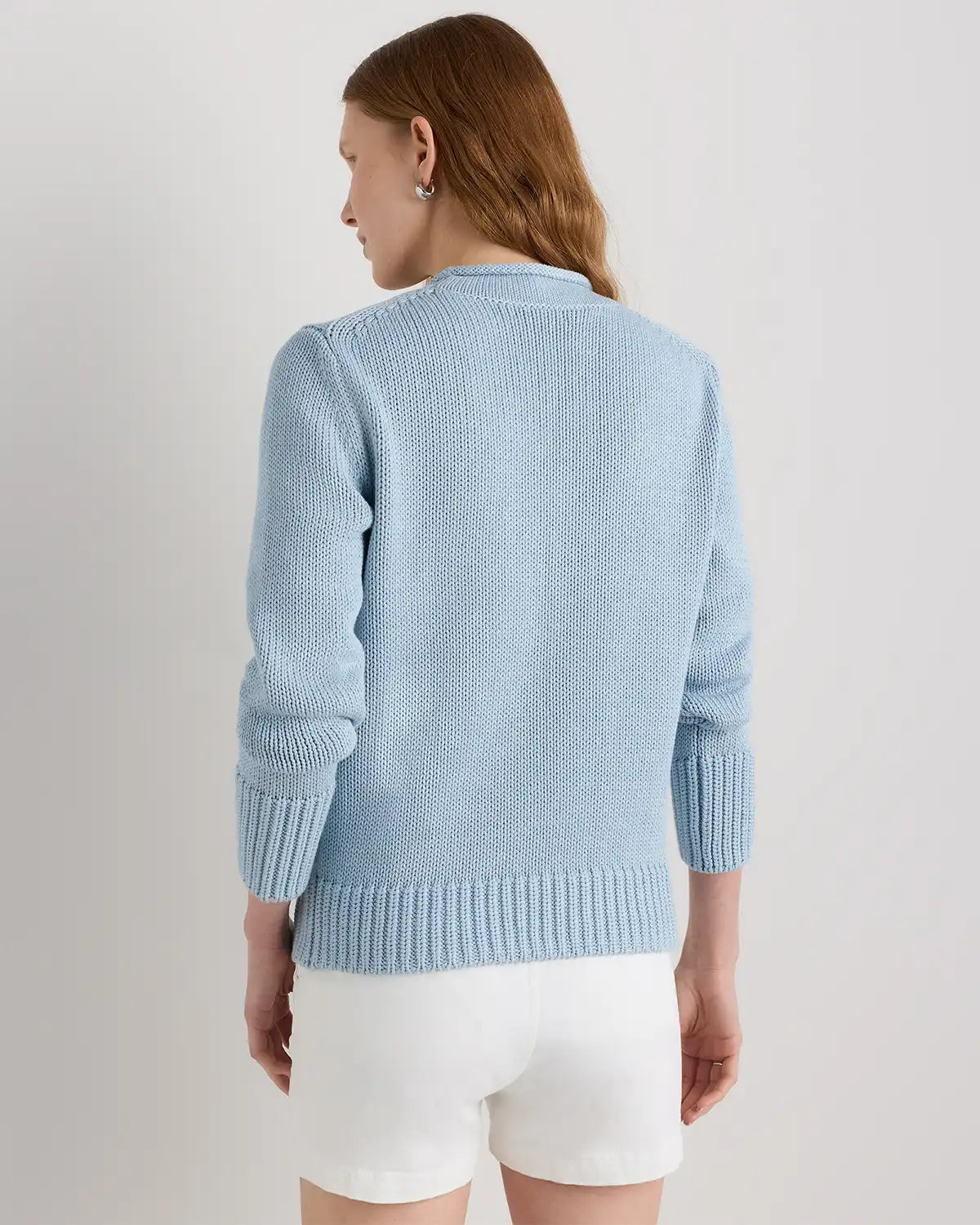 100% Organic Cotton Roll Neck Sweater