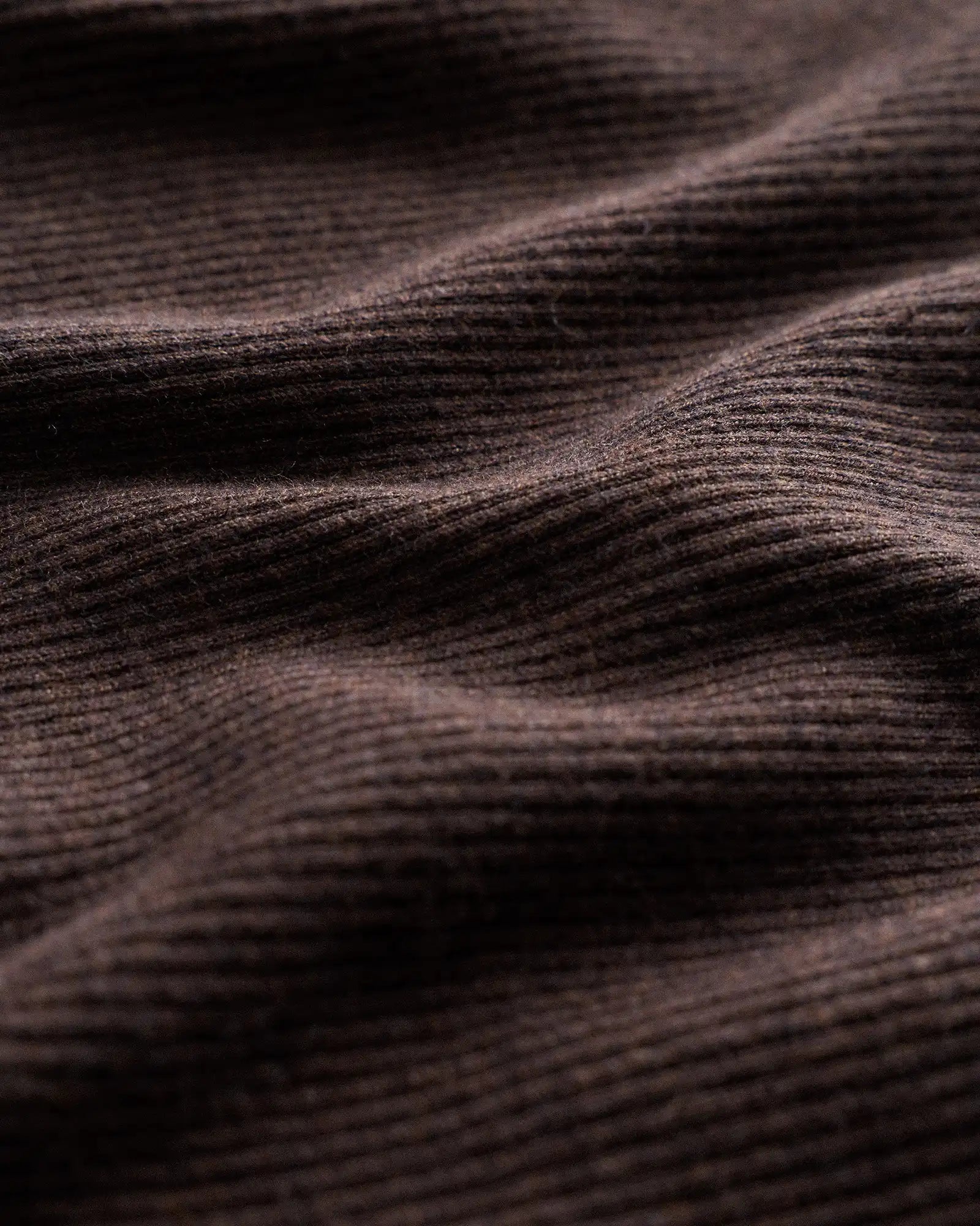Cotton Cashmere Fitted Ribbed Cardigan