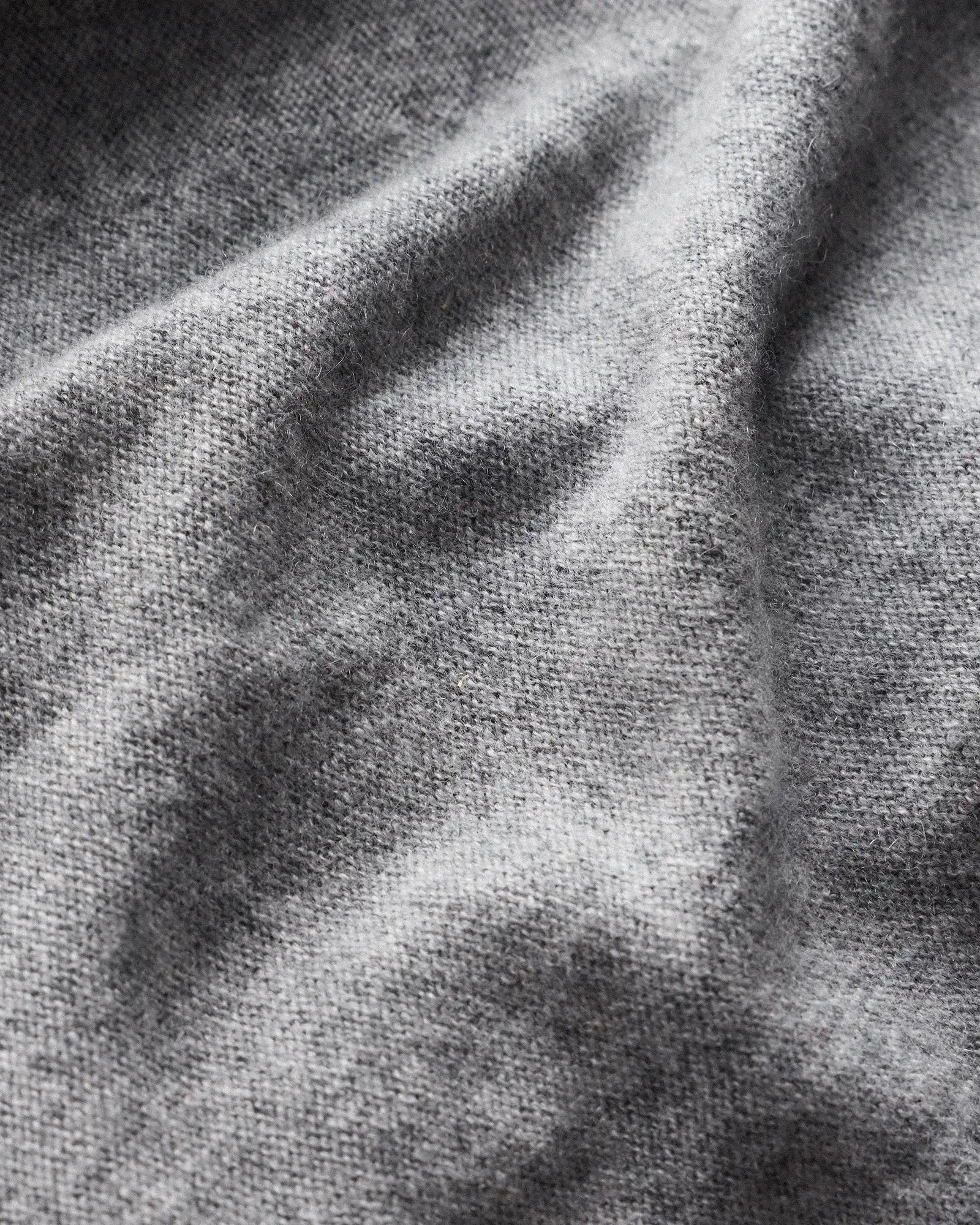Mongolian Cashmere Dolman Sleeve Henley Sweater