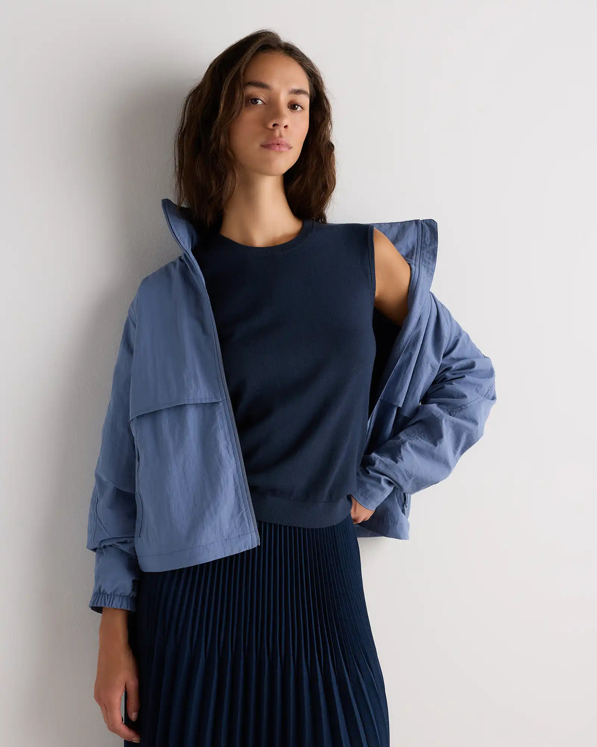 Lightweight Cotton Cashmere Sweater Tank