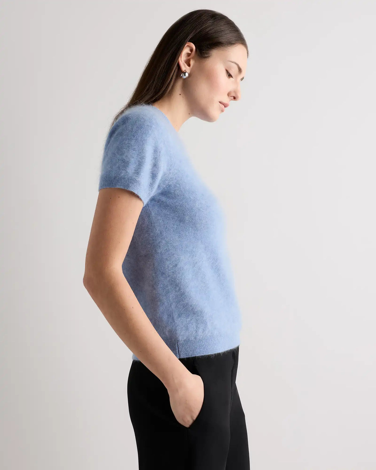 Women's Brushed Cashmere Tee