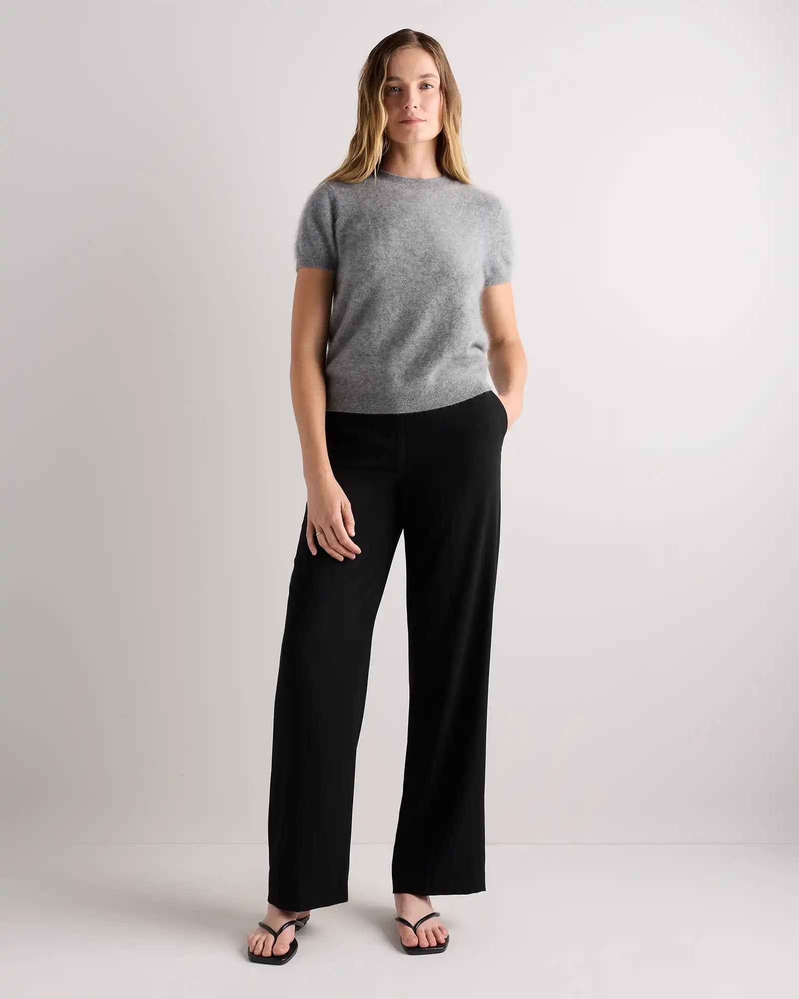 Women's Brushed Cashmere Tee