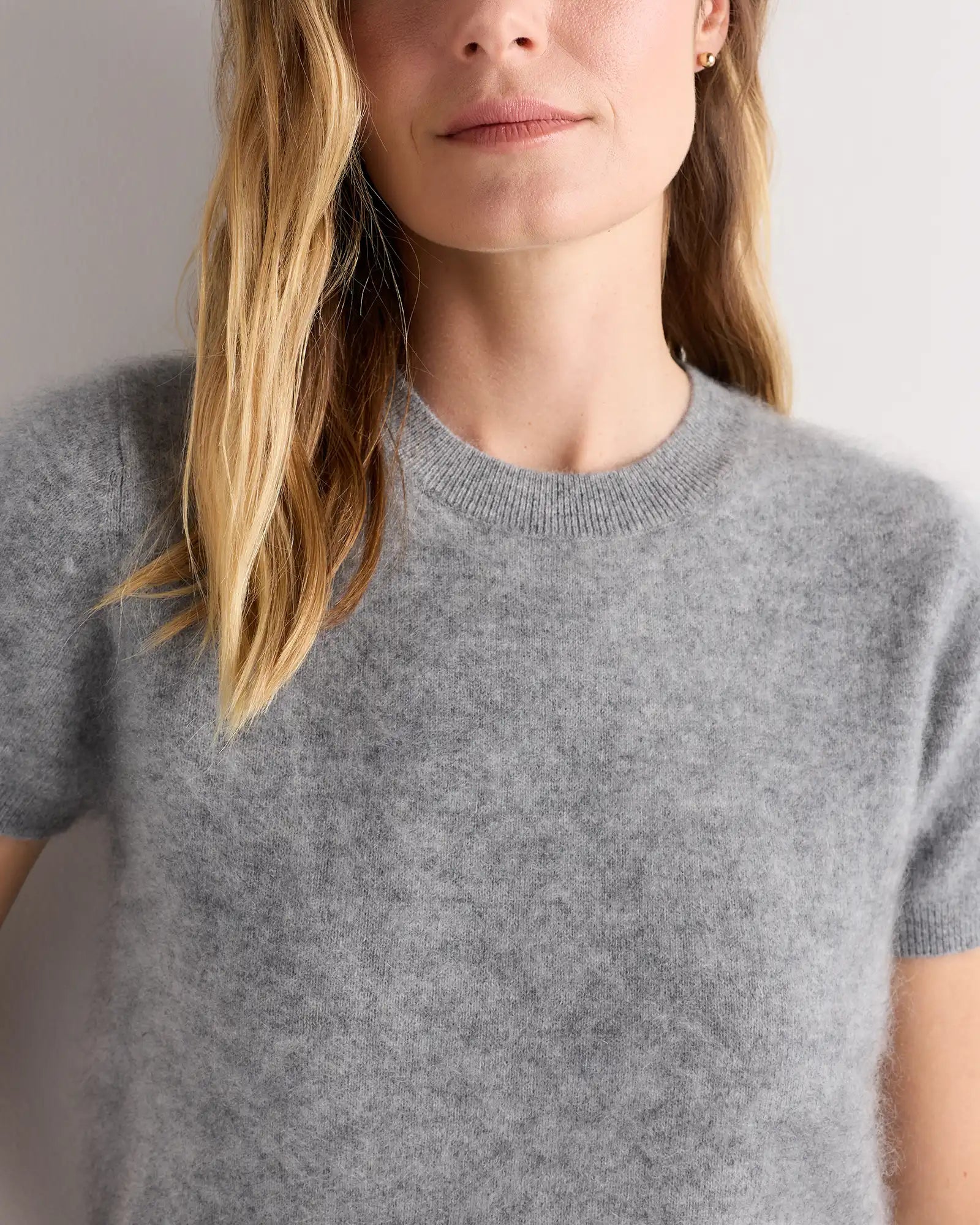 Women's Brushed Cashmere Tee