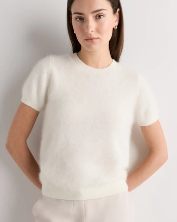 Women's Brushed Cashmere Tee