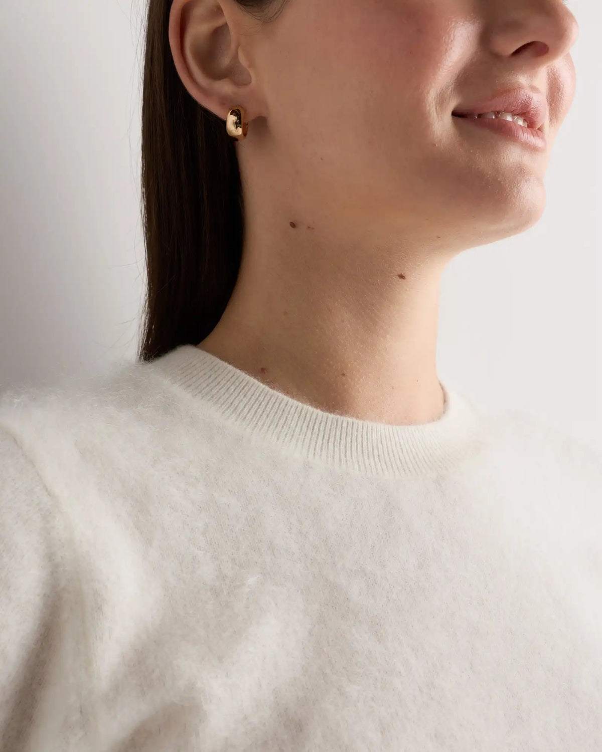Women's Brushed Cashmere Tee