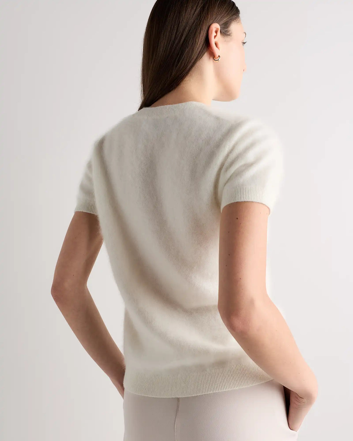 Women's Brushed Cashmere Tee