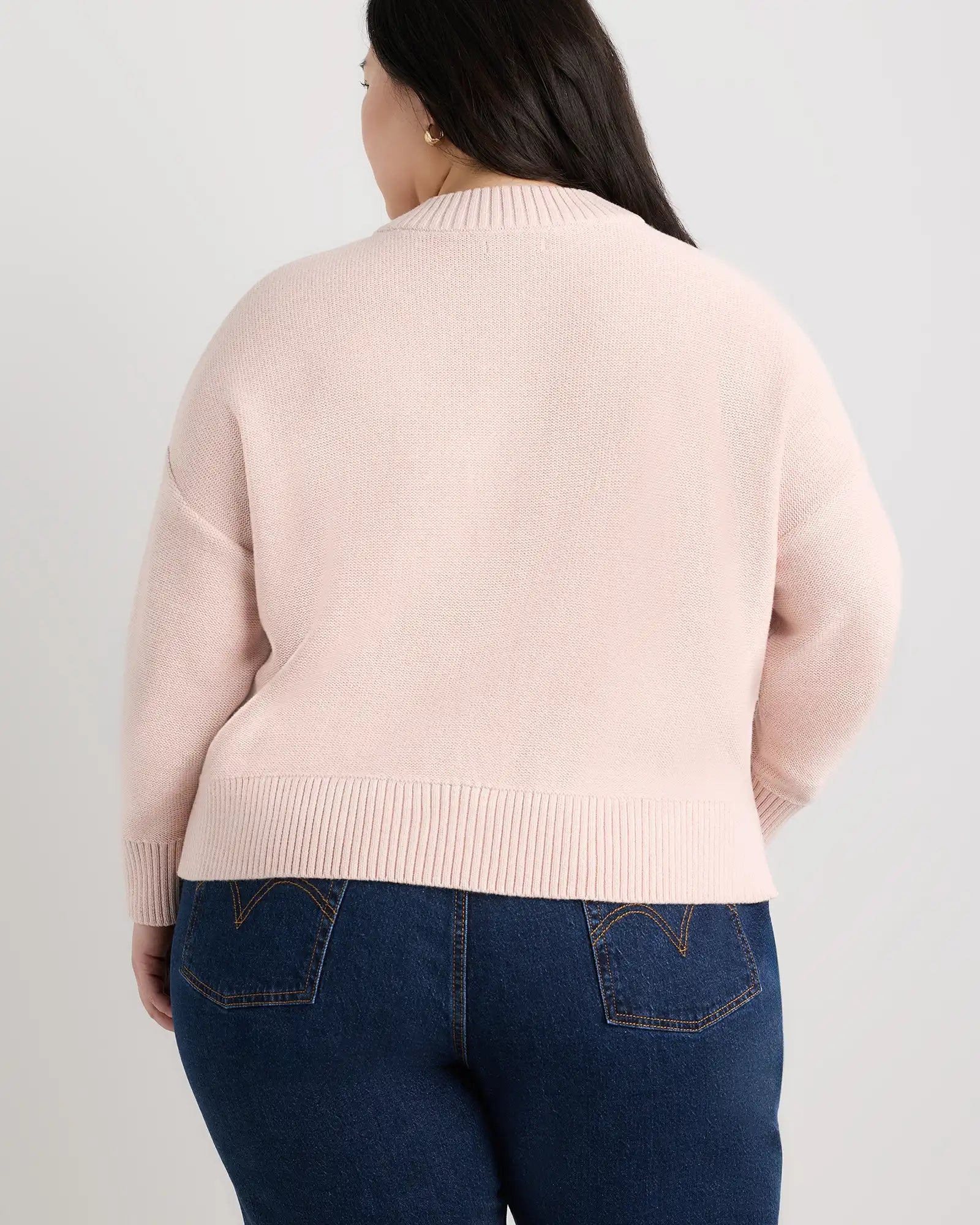 100% Organic Cotton Cropped Cardigan