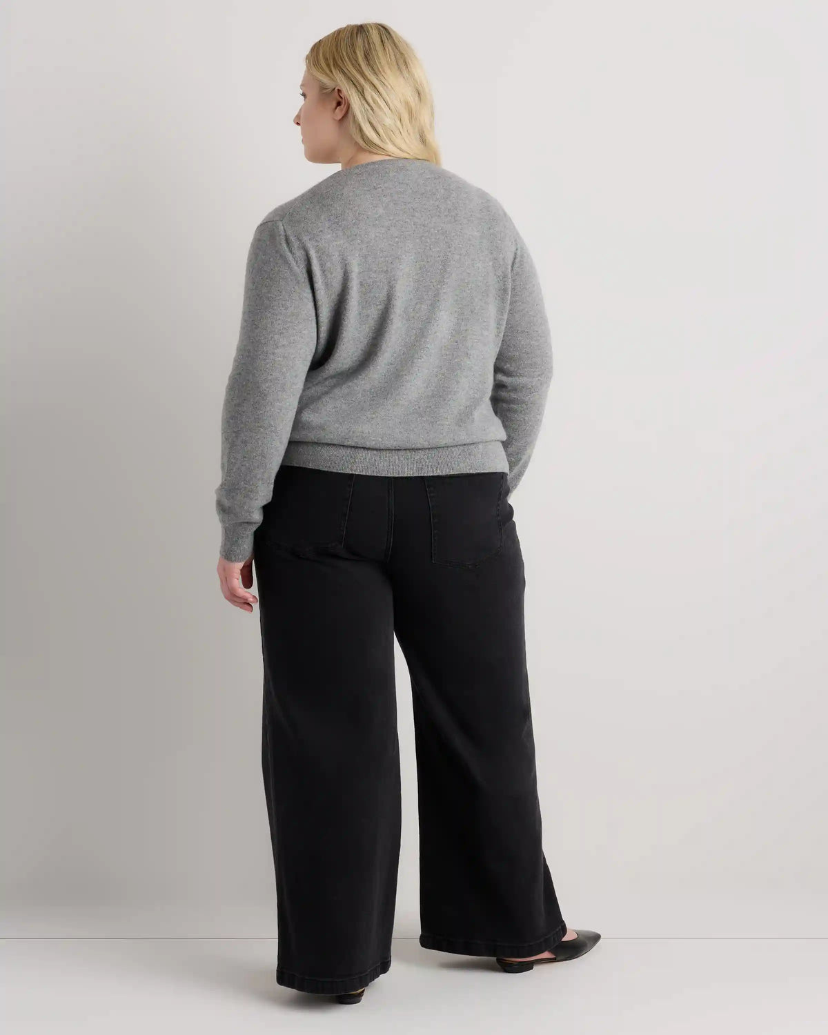 Mongolian Cashmere Cardigan Sweater