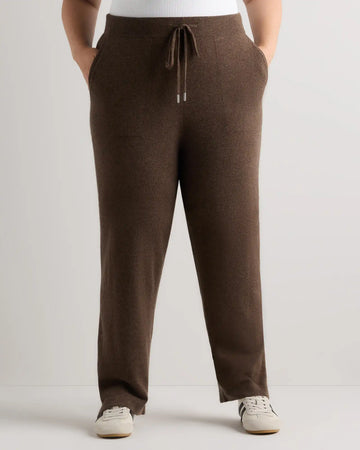 Mongolian Cashmere Straight Leg Pants