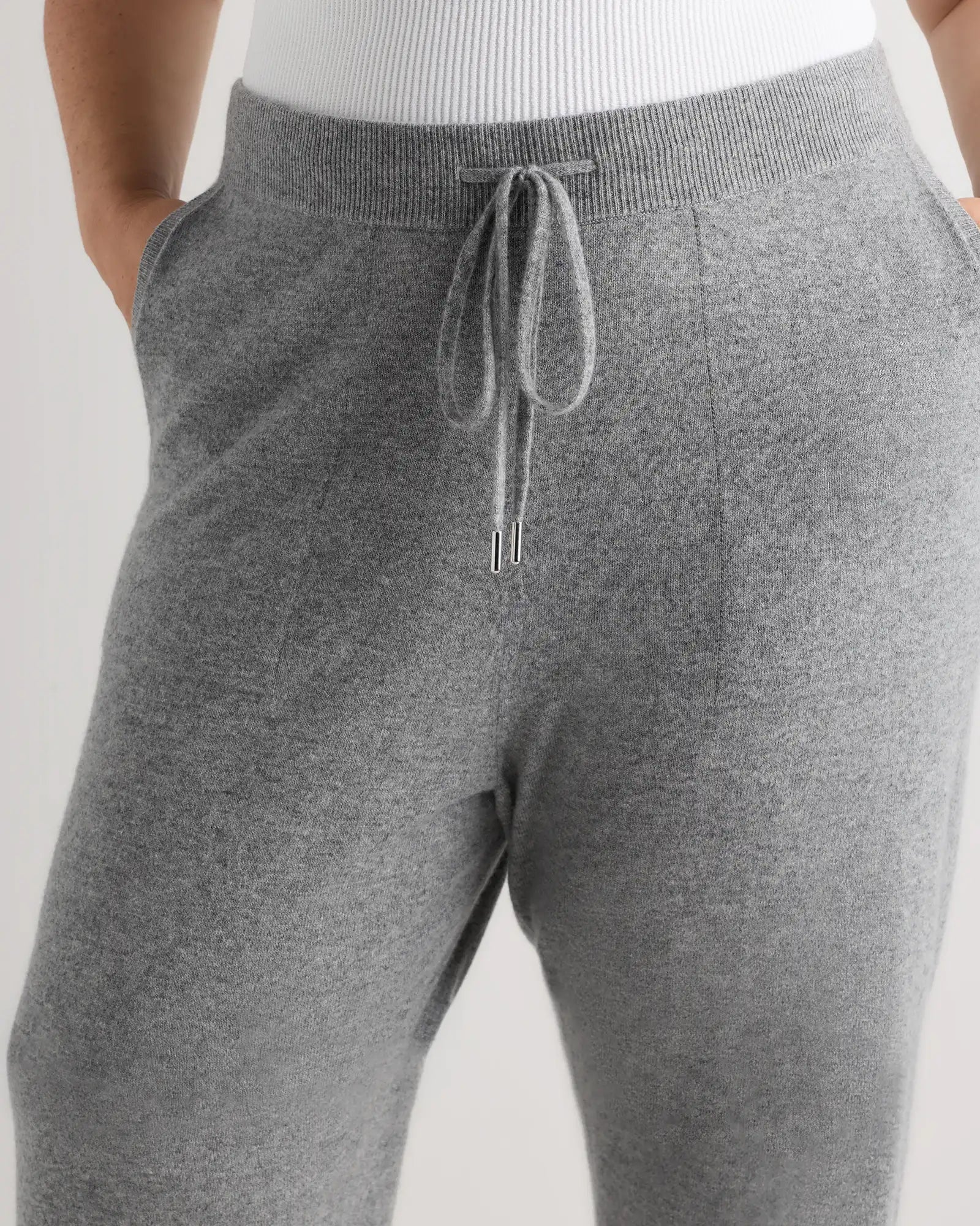 Mongolian Cashmere Straight Leg Pants