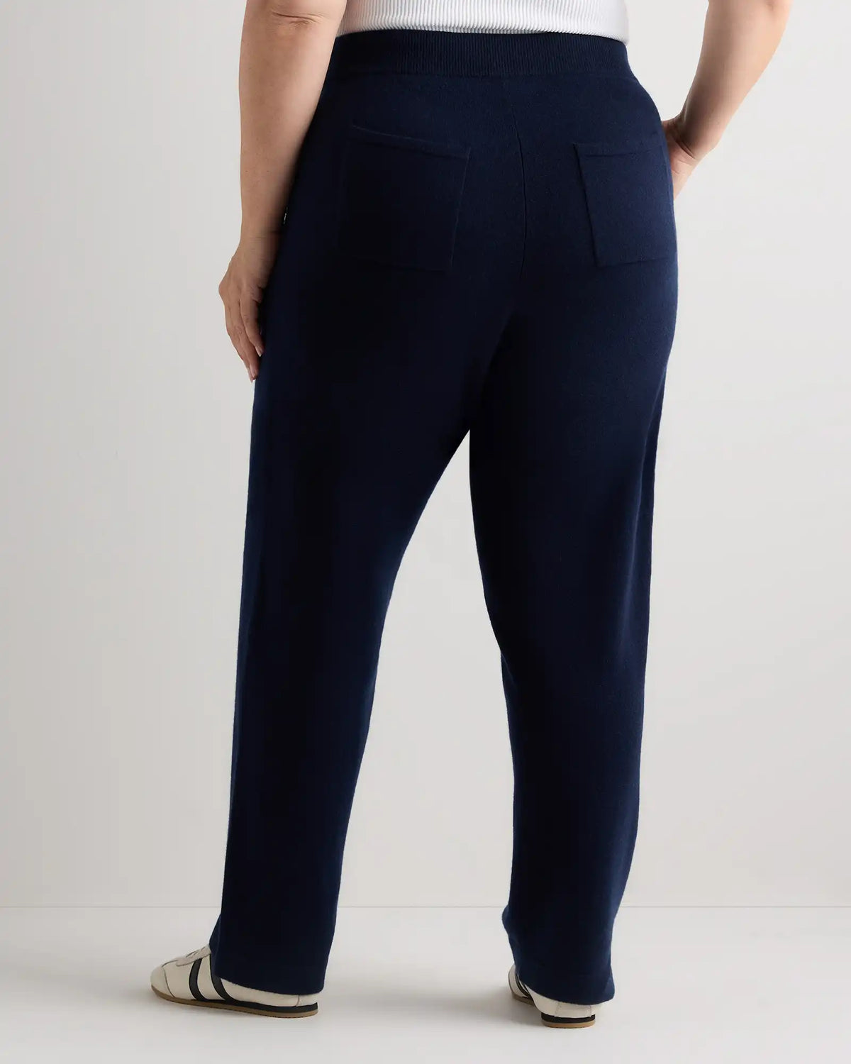 Mongolian Cashmere Straight Leg Pants
