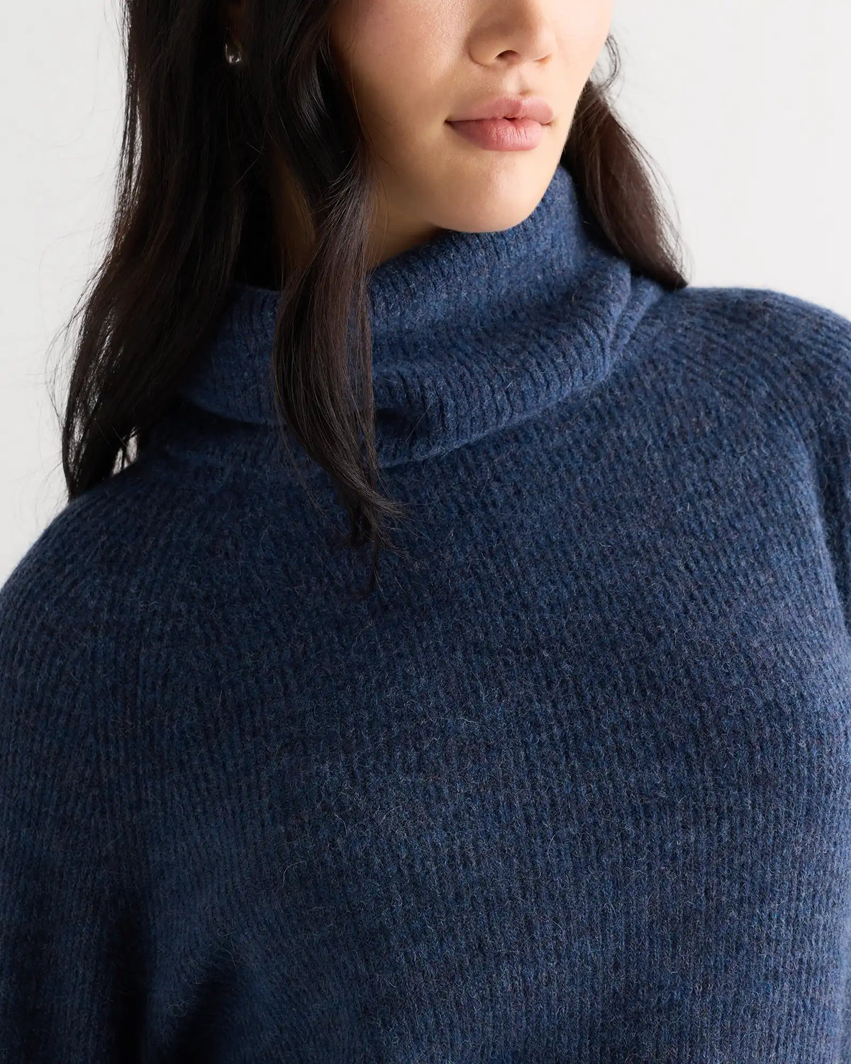 Lightweight Baby Alpaca Turtleneck