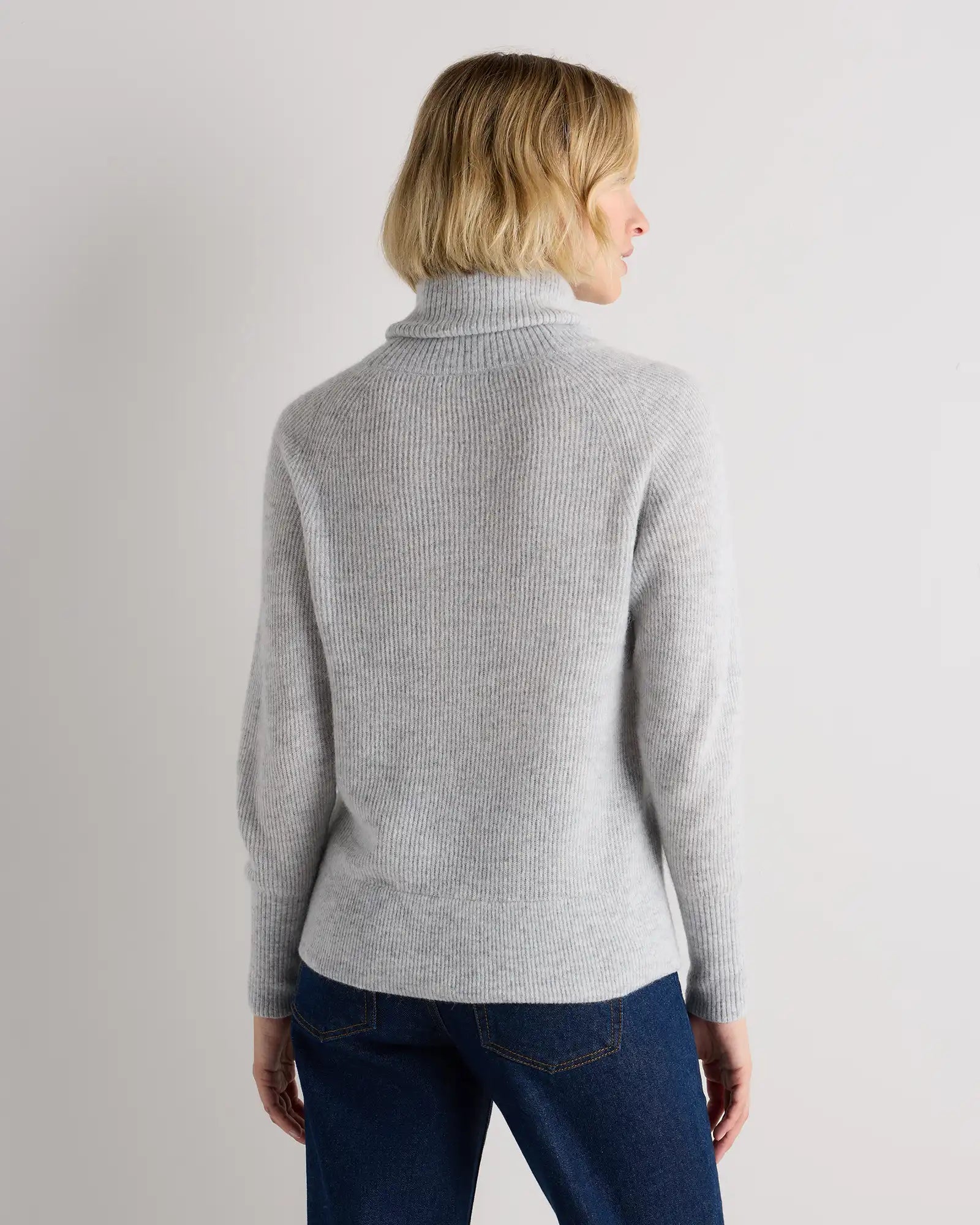 Lightweight Baby Alpaca Turtleneck