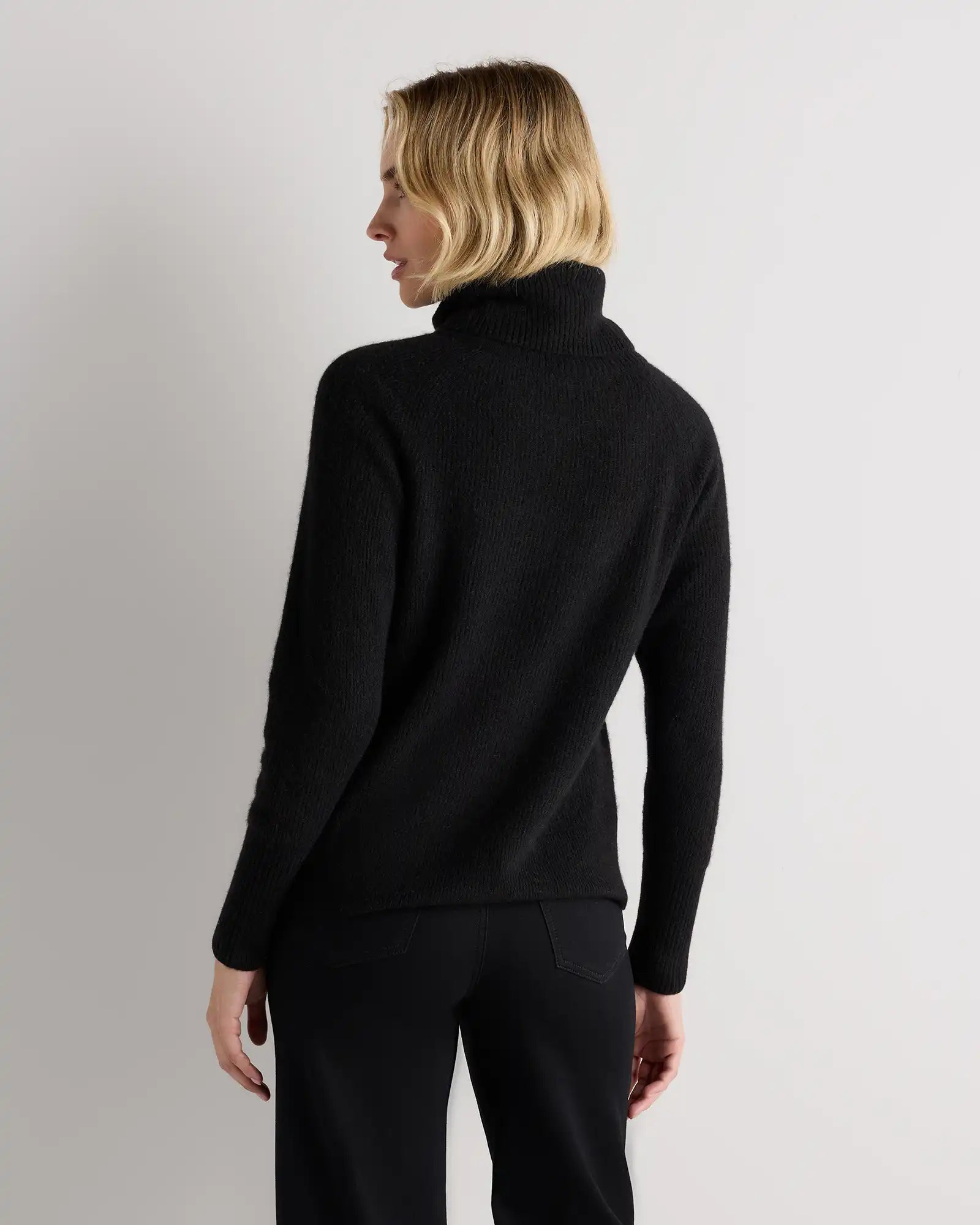 Lightweight Baby Alpaca Turtleneck