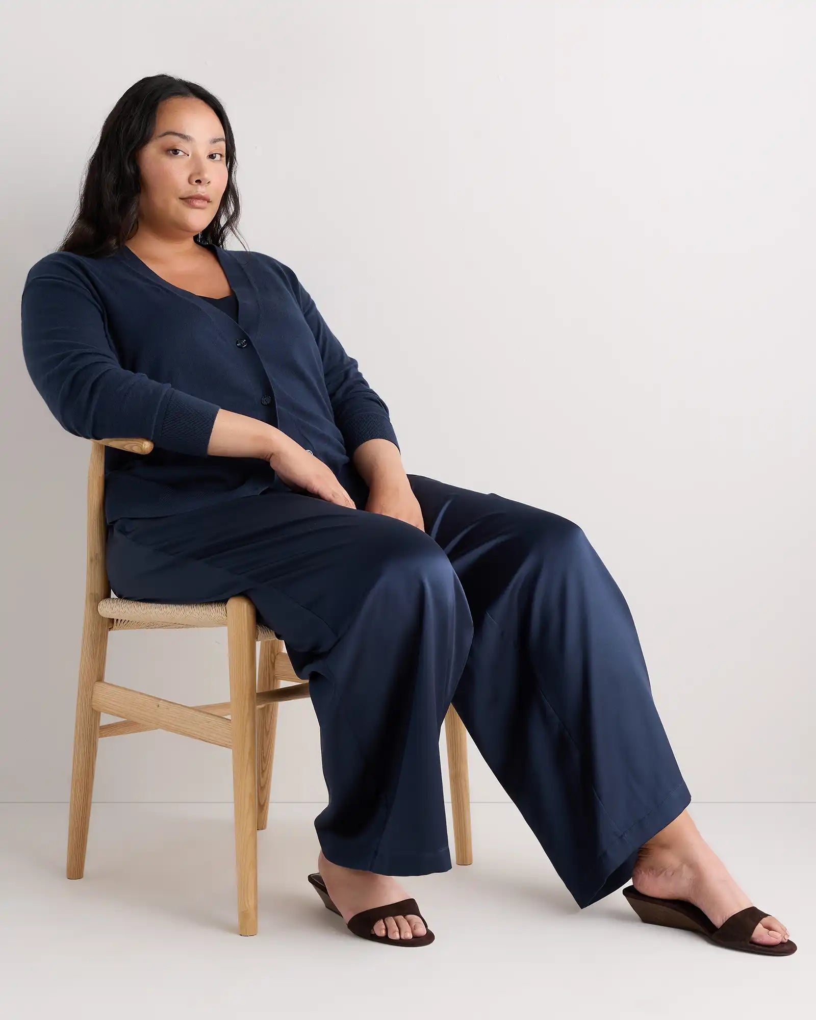 Lightweight Cotton Cashmere Cardigan