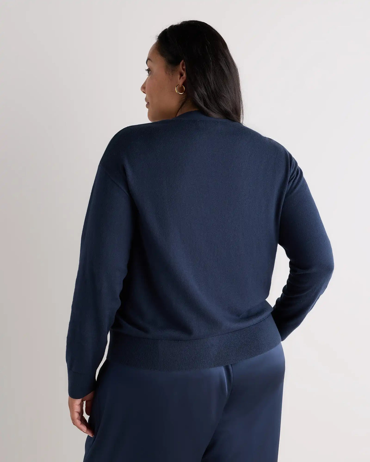 Lightweight Cotton Cashmere Cardigan