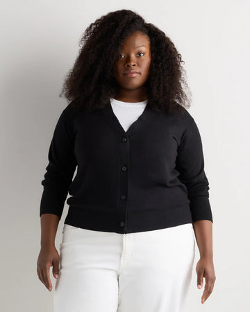 Lightweight Cotton Cashmere Cardigan