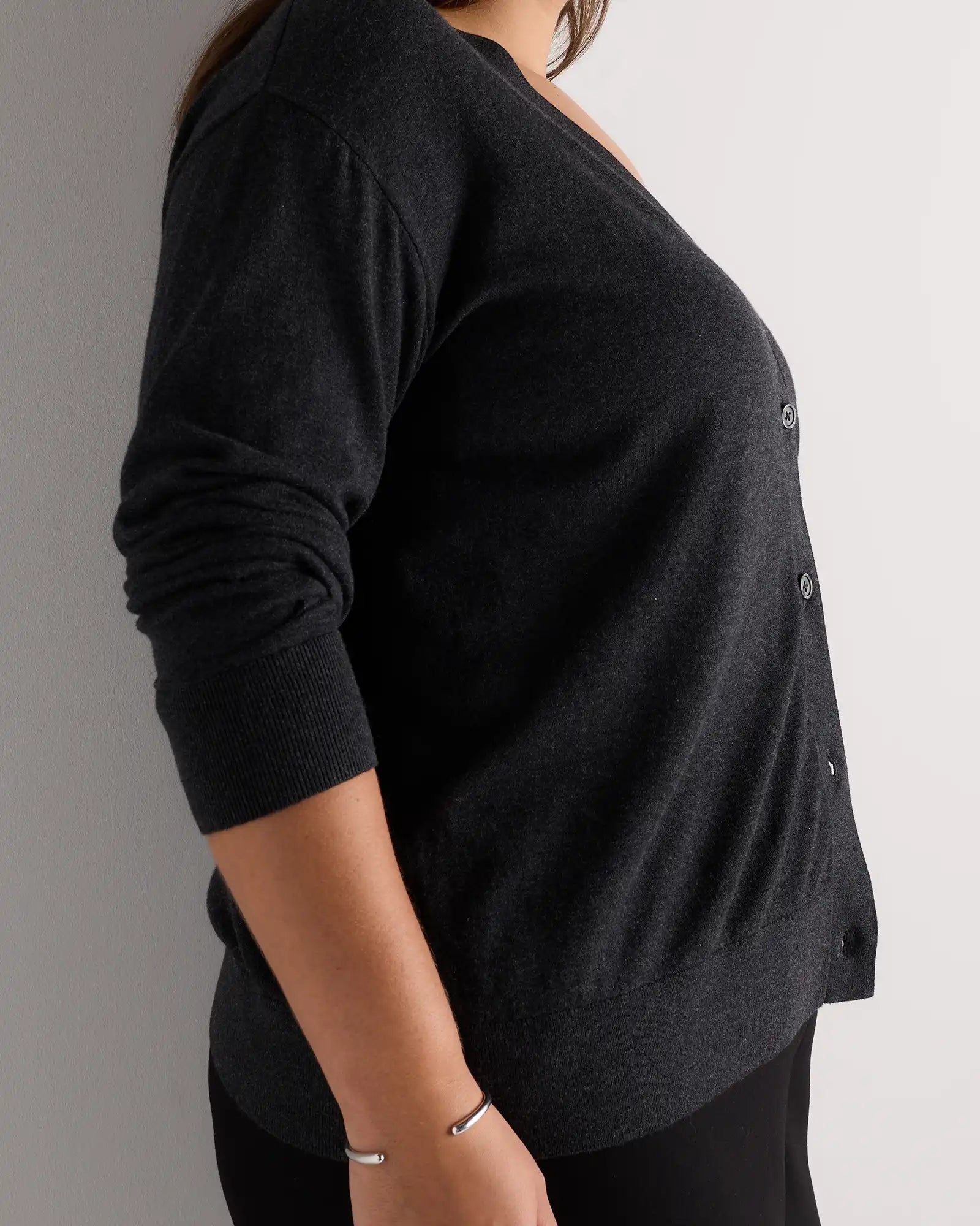 Lightweight Cotton Cashmere Cardigan