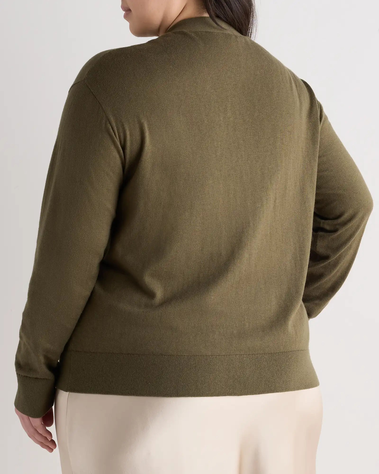 Lightweight Cotton Cashmere Cardigan