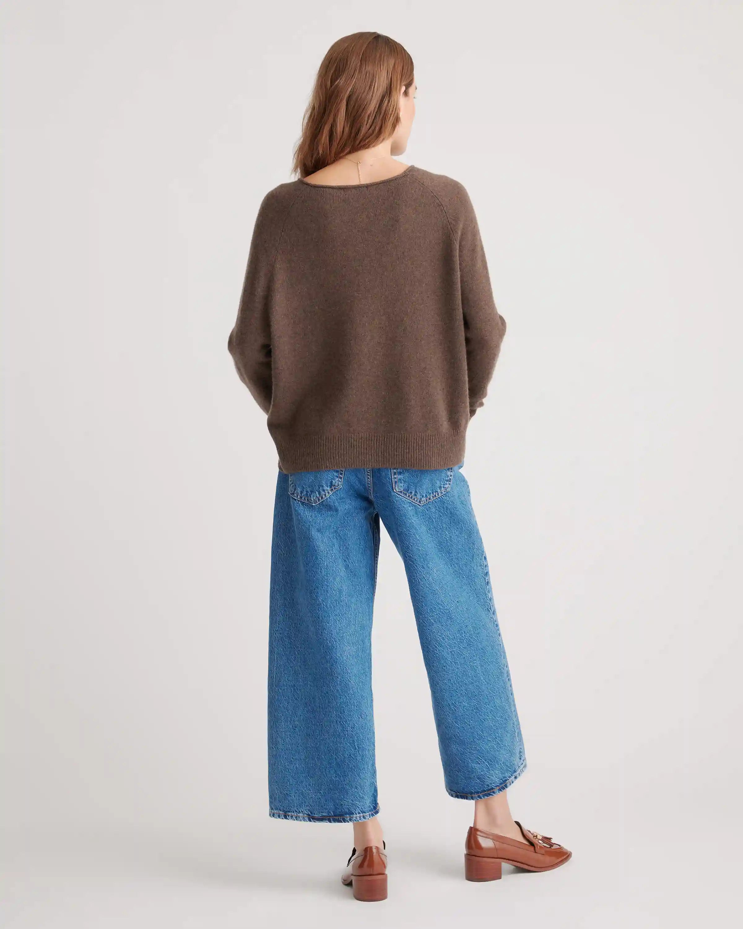 Mongolian Spring Cashmere Boatneck Sweater