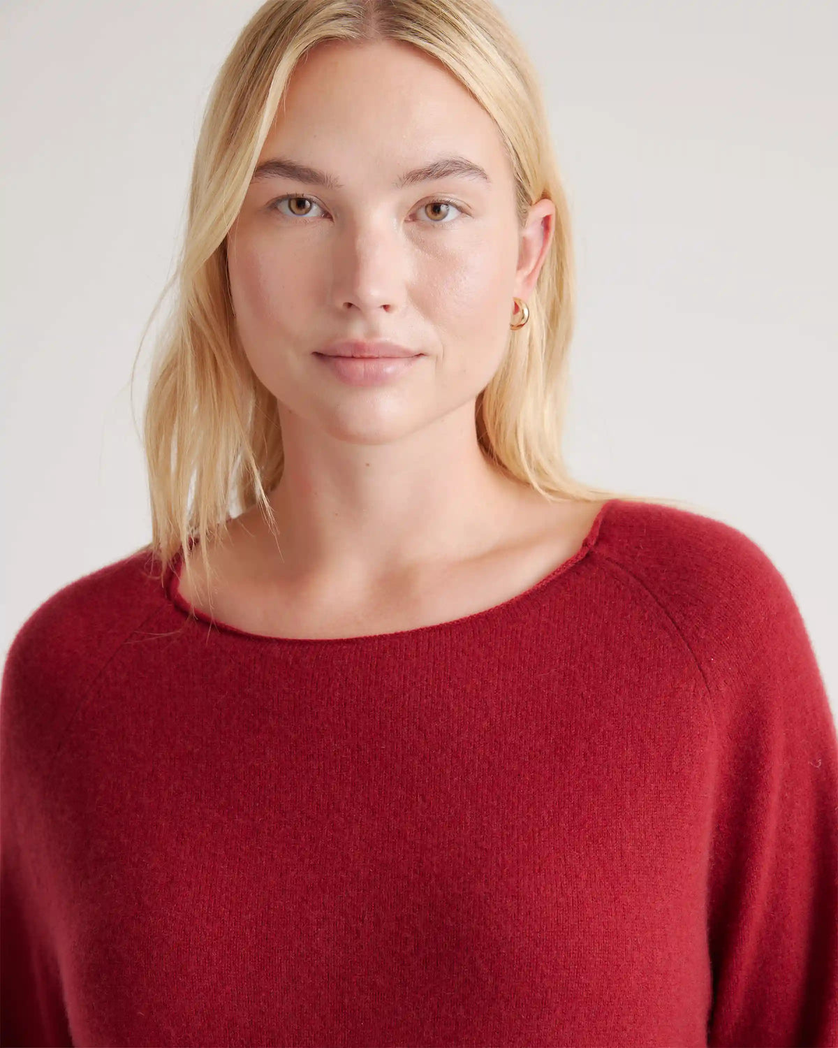 Mongolian Spring Cashmere Boatneck Sweater