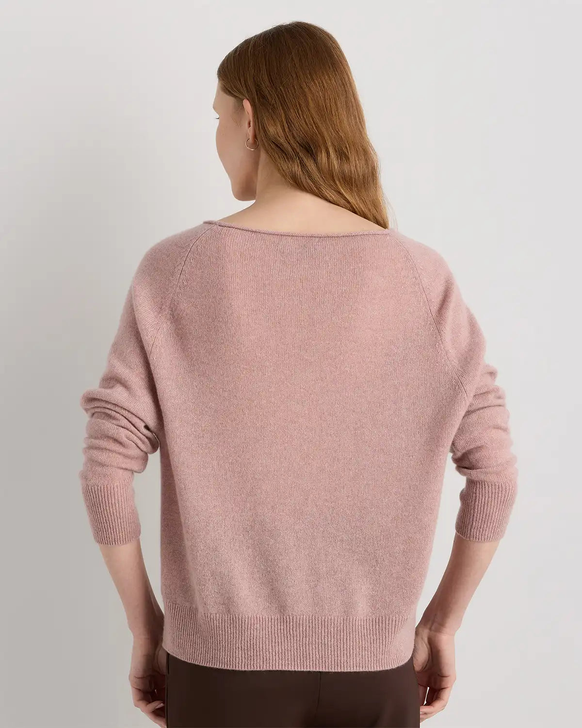 Mongolian Cashmere Boatneck Sweater