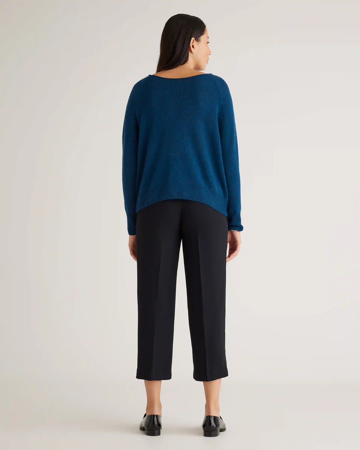 Mongolian Cashmere Boatneck Sweater