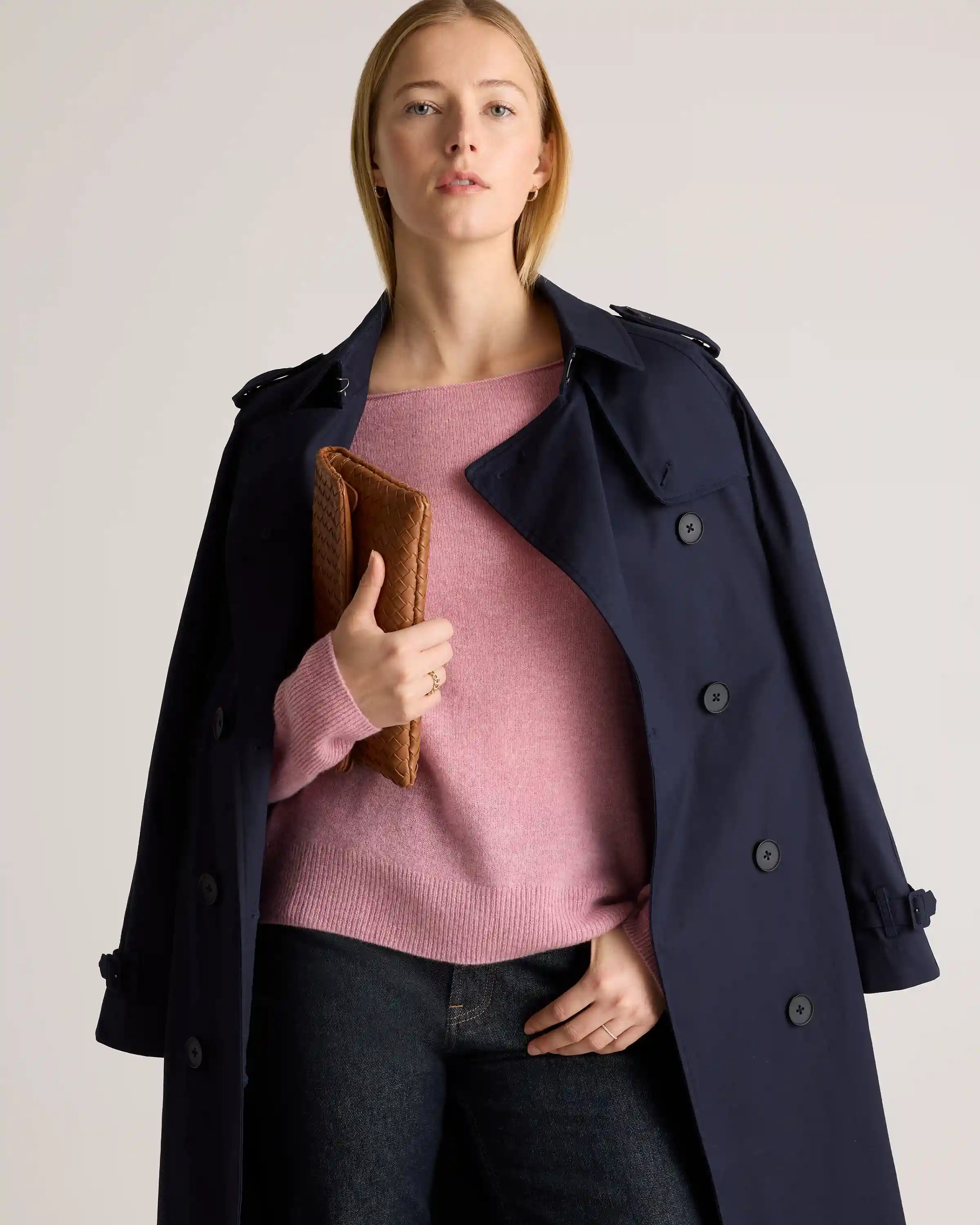 Mongolian Cashmere Boatneck Sweater