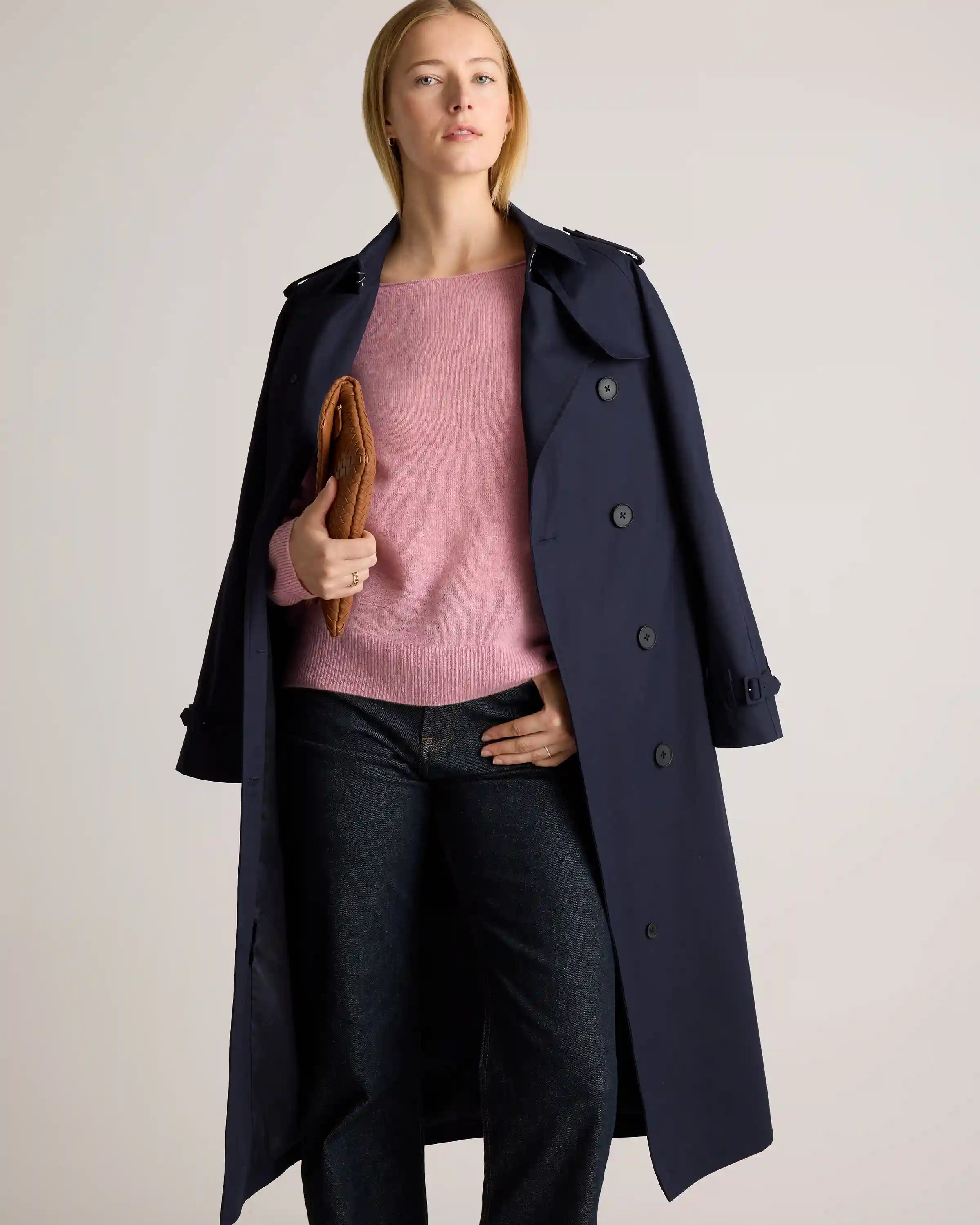 Mongolian Cashmere Boatneck Sweater