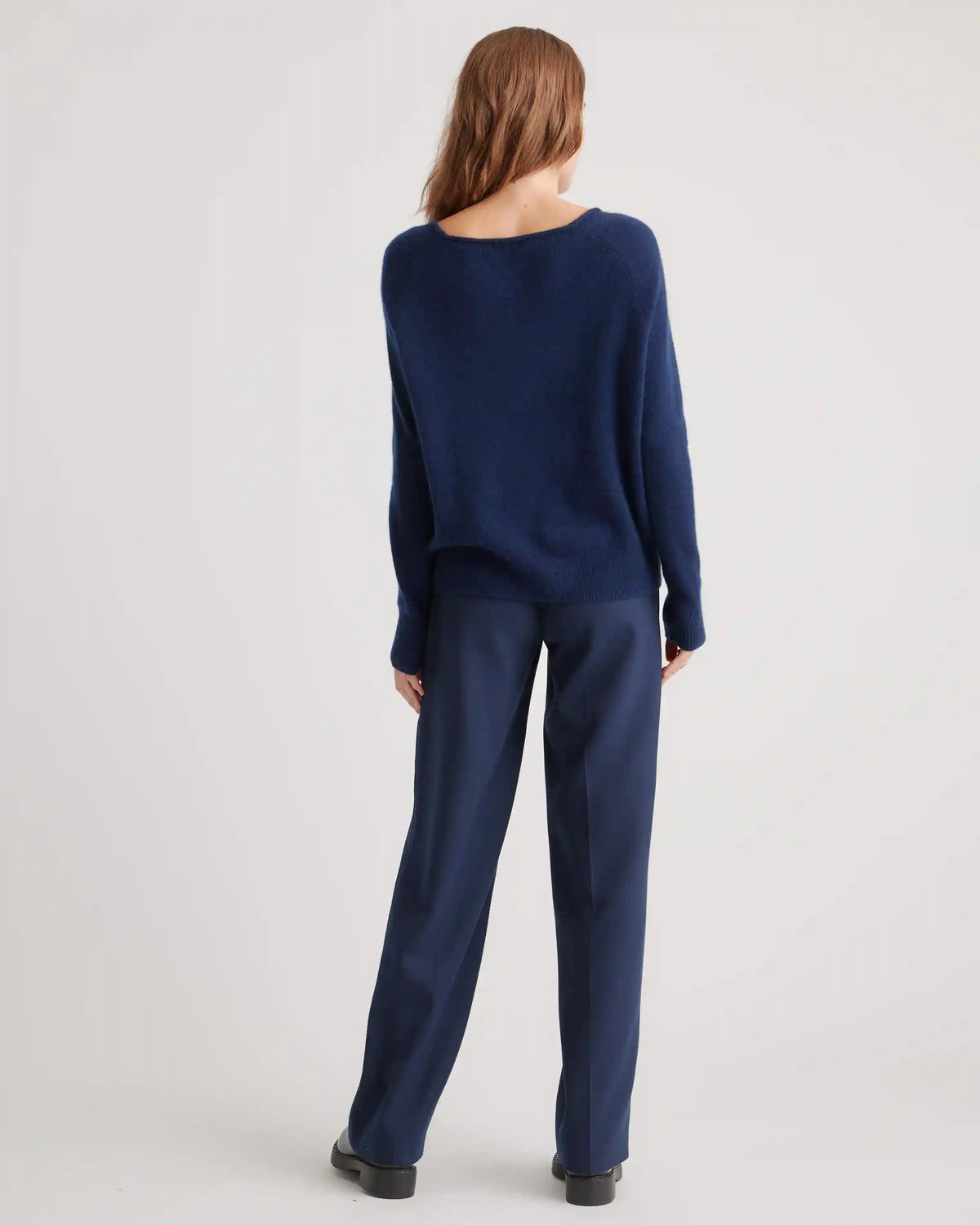 Mongolian Cashmere Boatneck Sweater