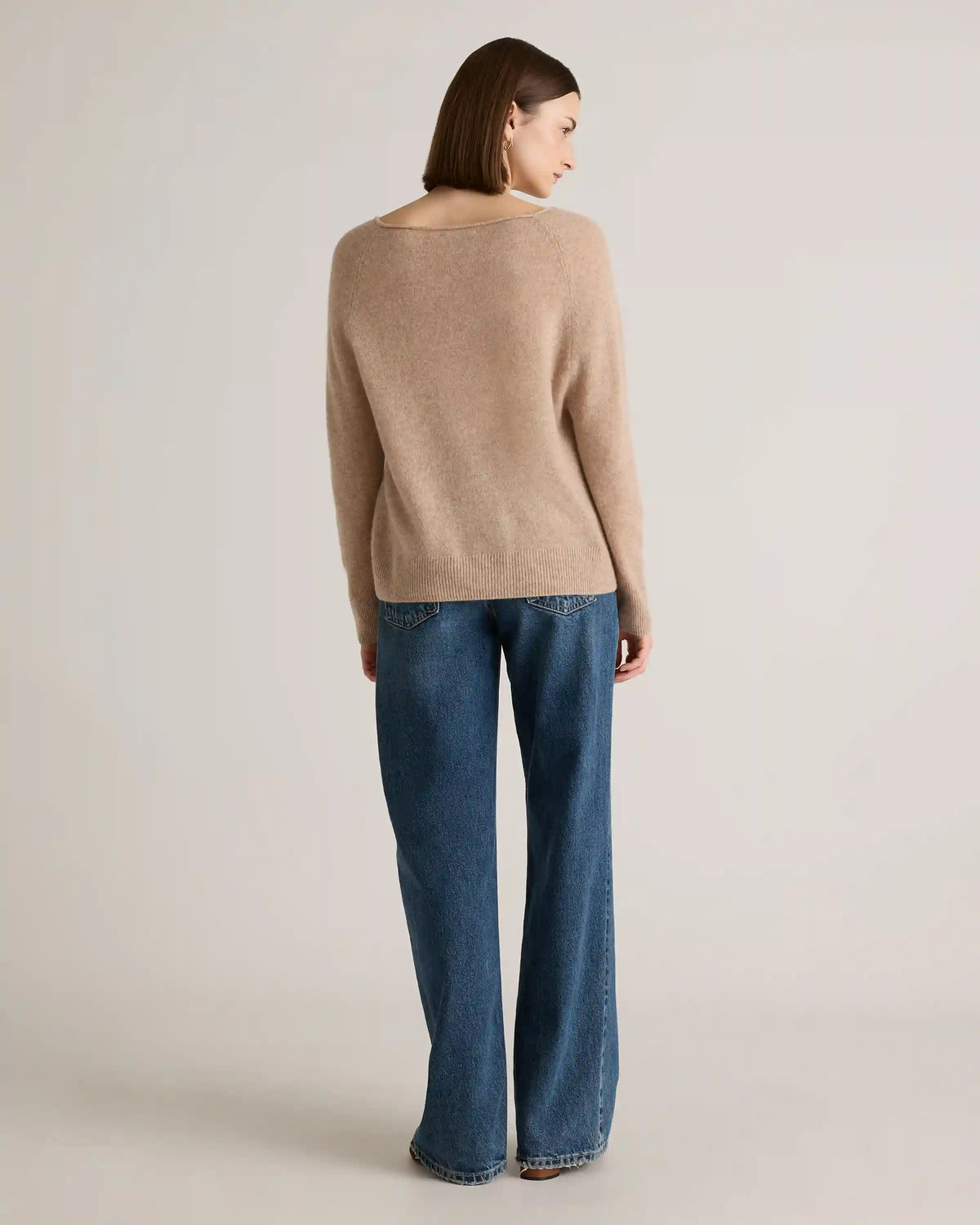 Mongolian Spring Cashmere Boatneck Sweater