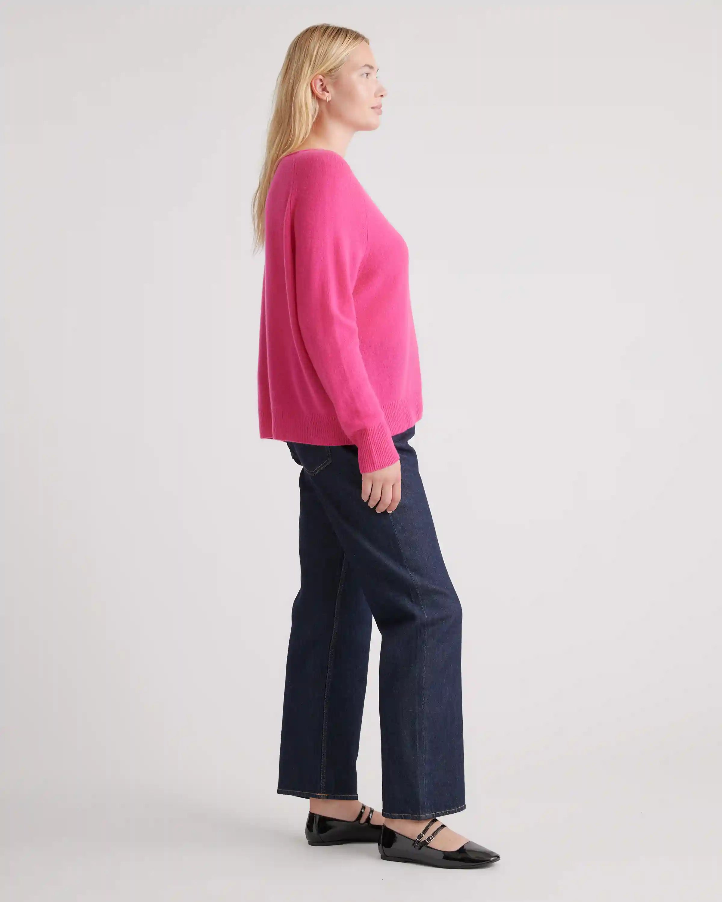 Mongolian Spring Cashmere Boatneck Sweater
