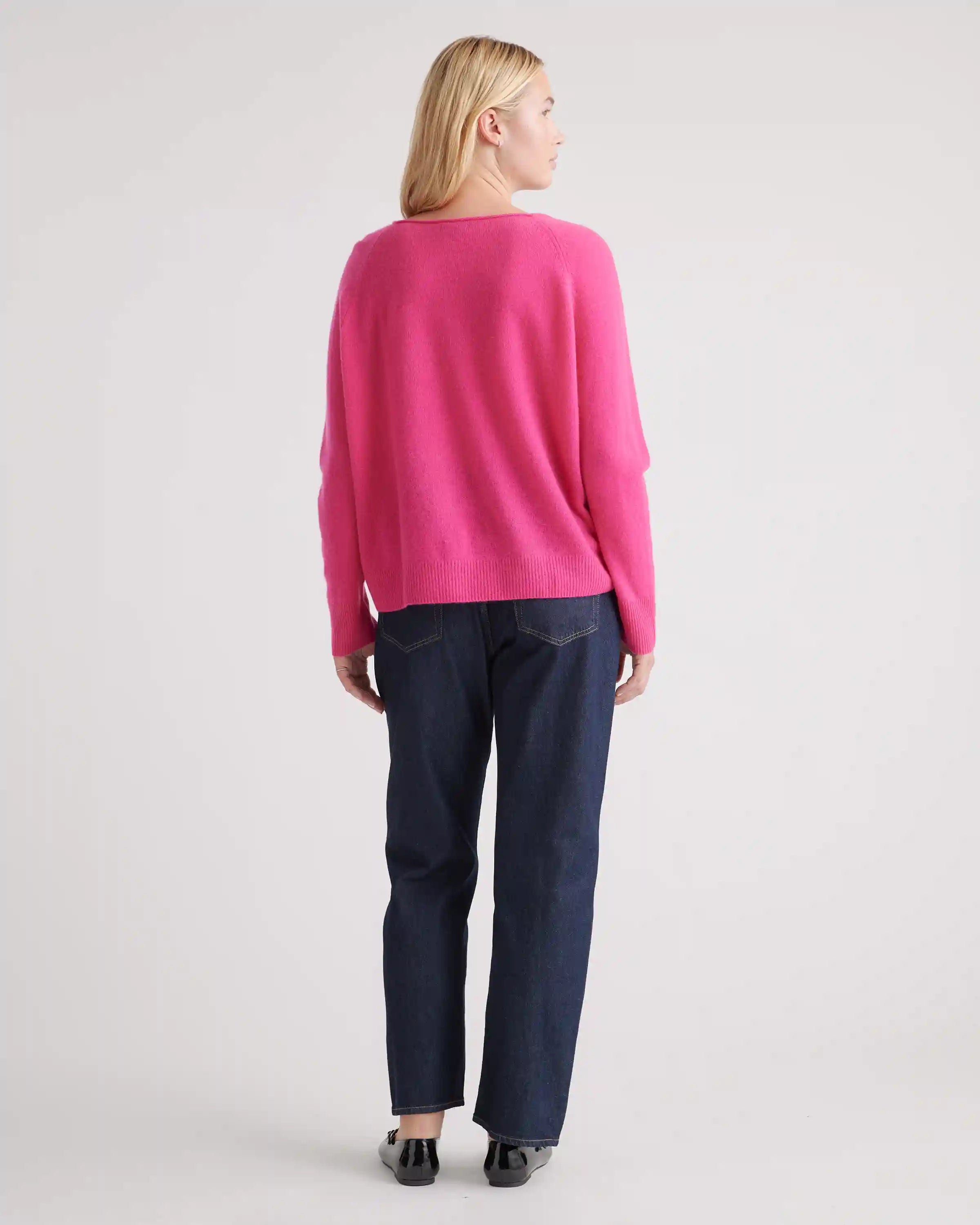 Mongolian Spring Cashmere Boatneck Sweater