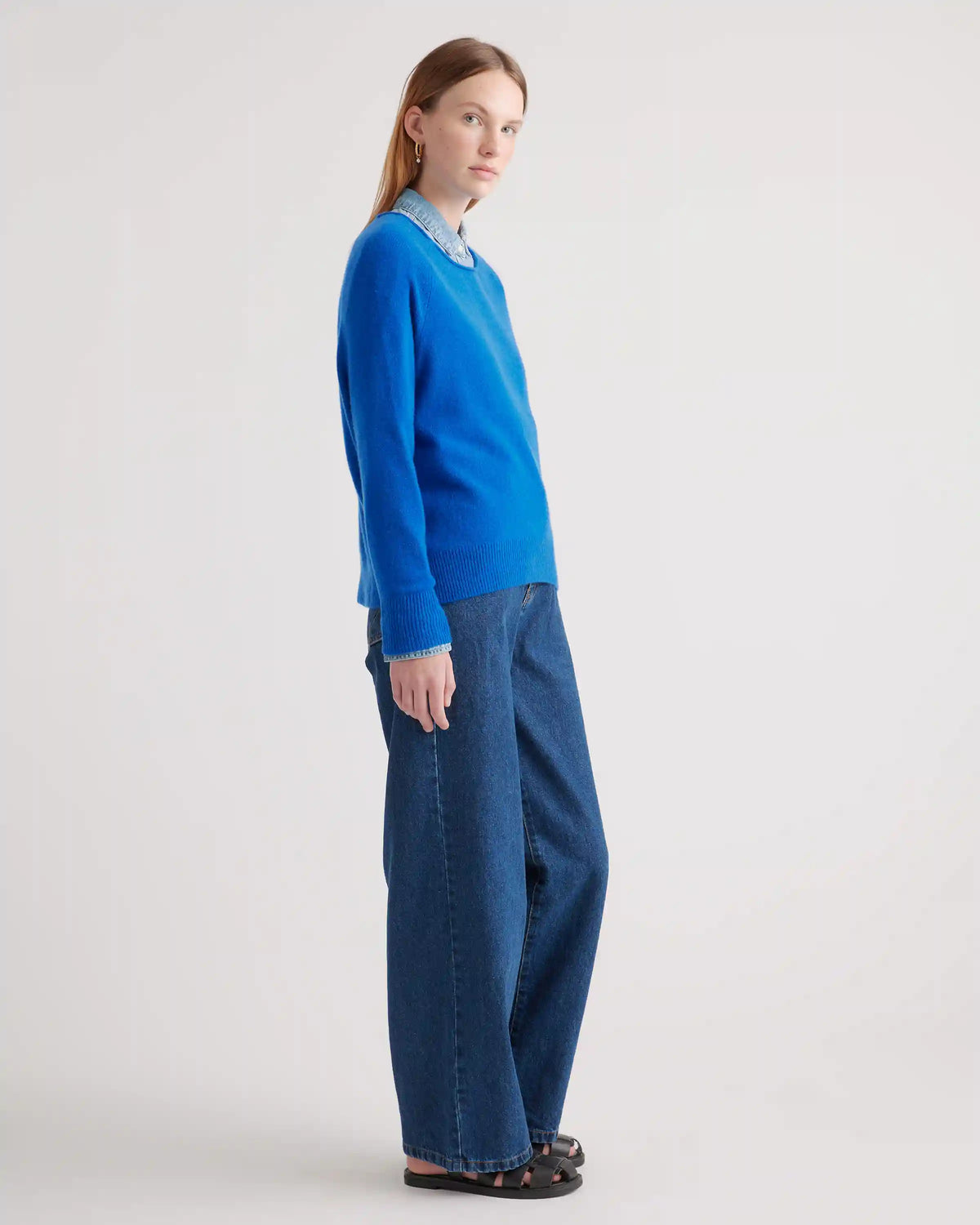 Mongolian Cashmere Boatneck Sweater