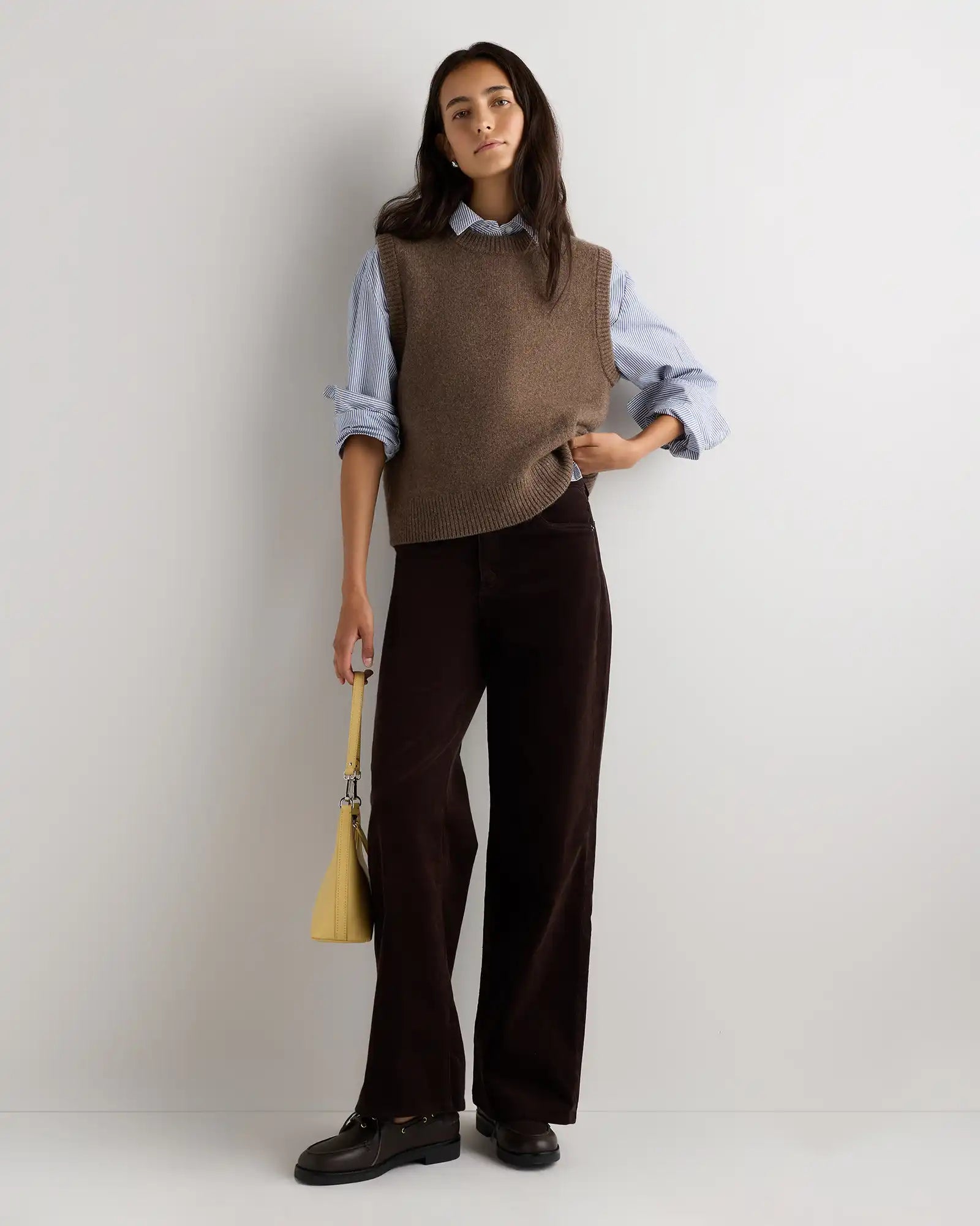 100% Yak Crewneck Sweater Vest