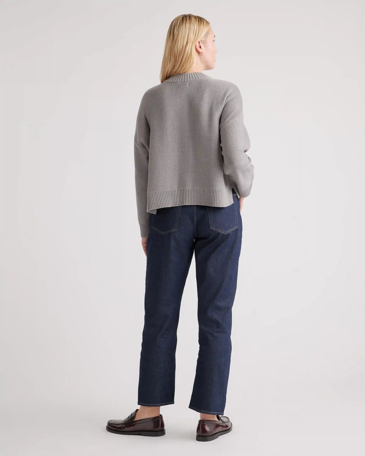 100% Organic Cotton Cropped Cardigan