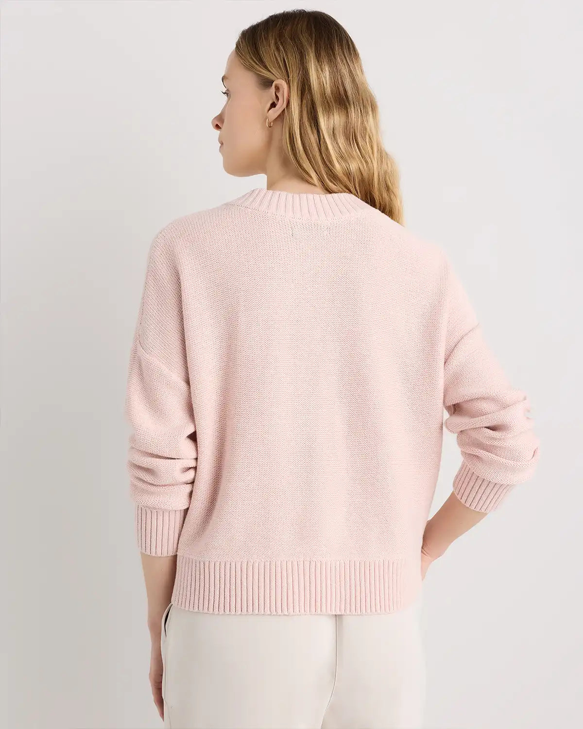 100% Organic Cotton Cropped Cardigan