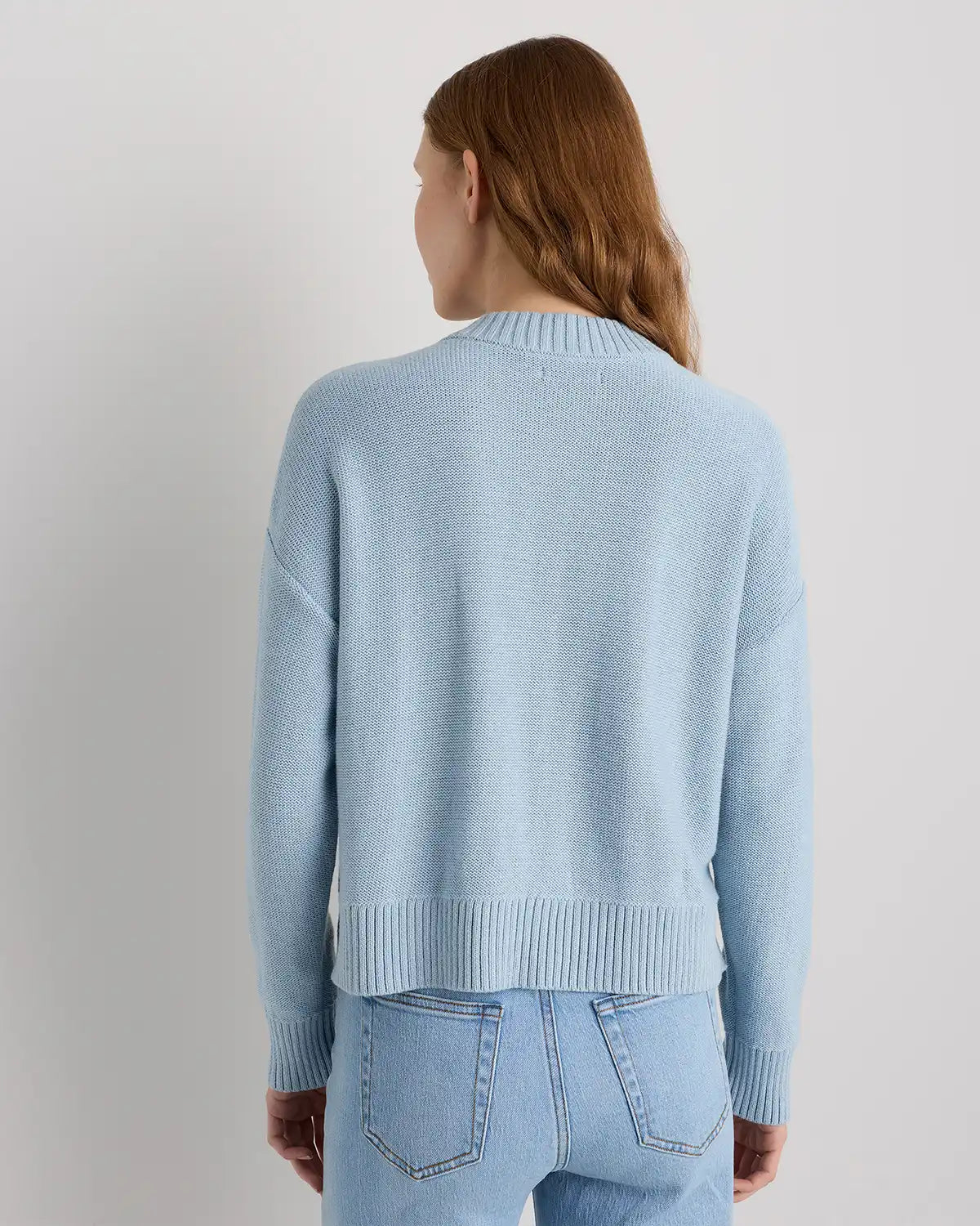 100% Organic Cotton Cropped Cardigan