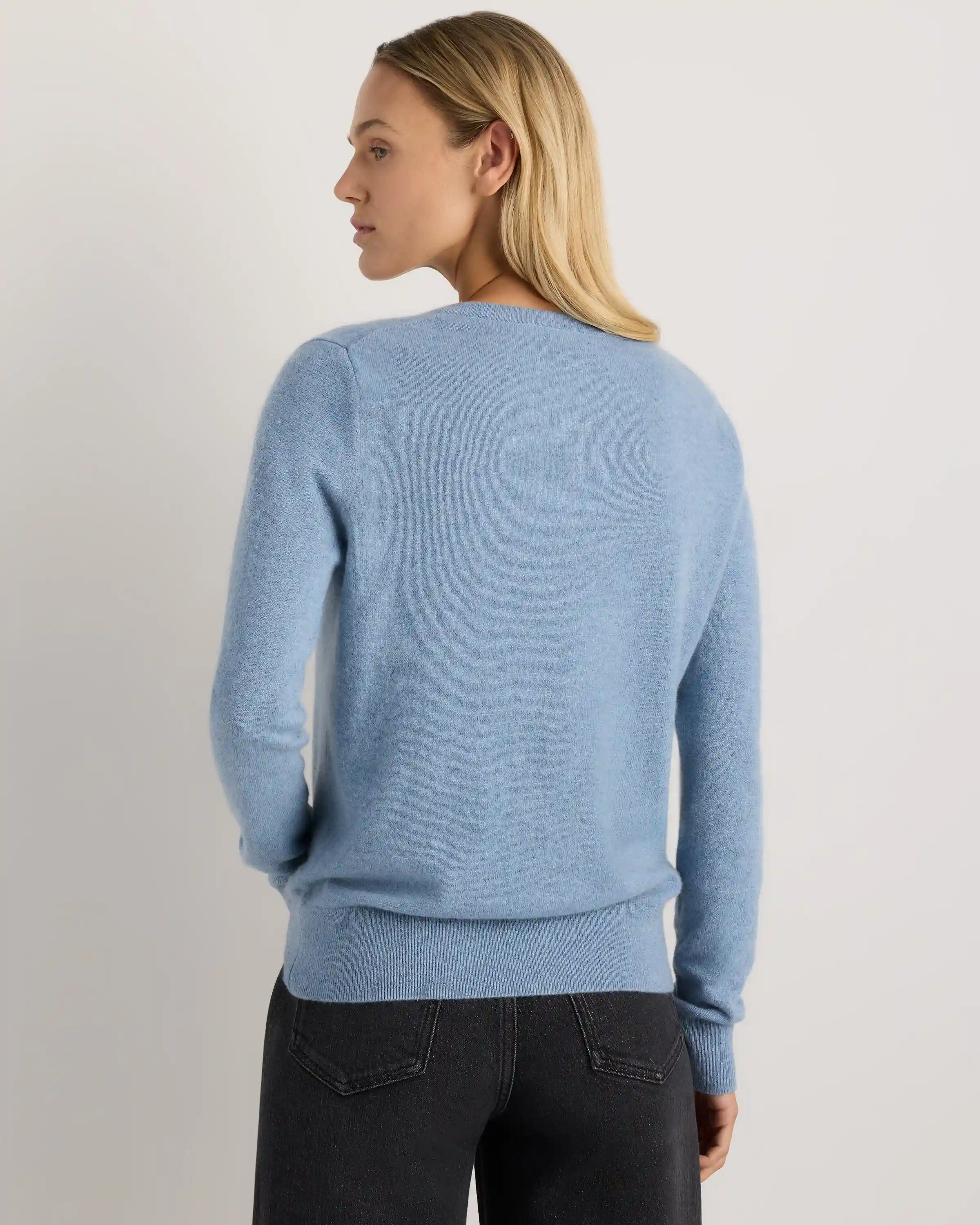 Mongolian Cashmere Cardigan Sweater