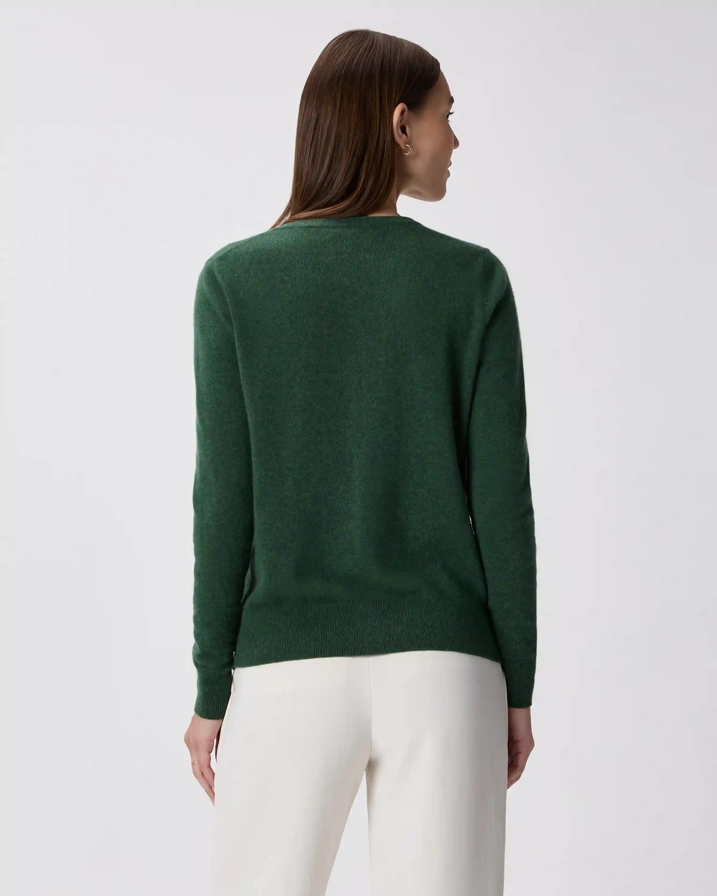 Mongolian Cashmere Cardigan Sweater