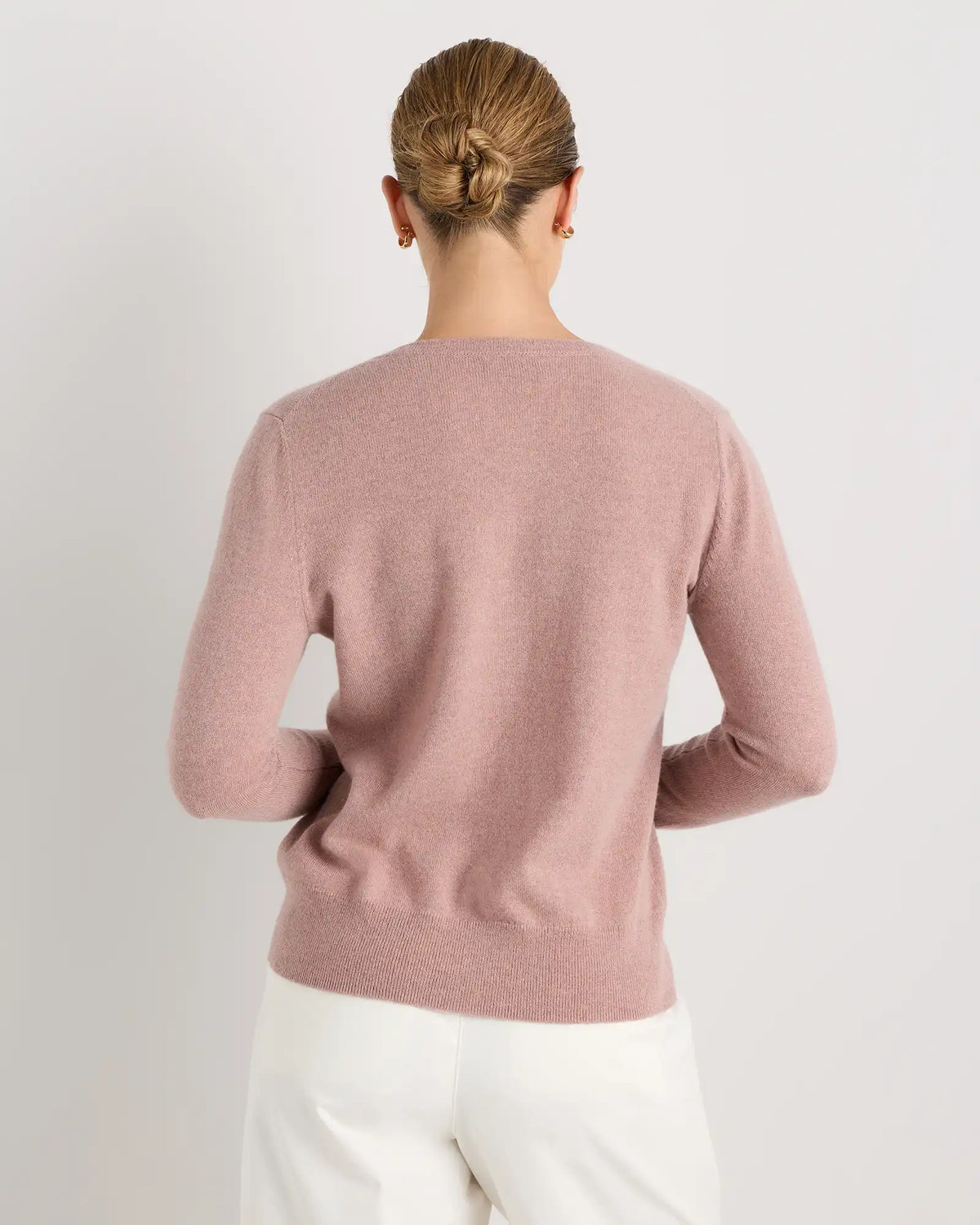 Mongolian Cashmere Cardigan Sweater