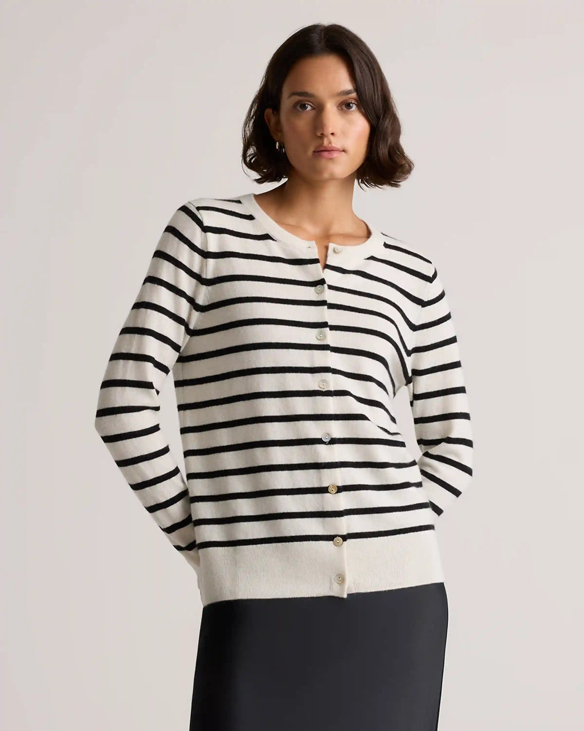 Mongolian Cashmere Cardigan Sweater