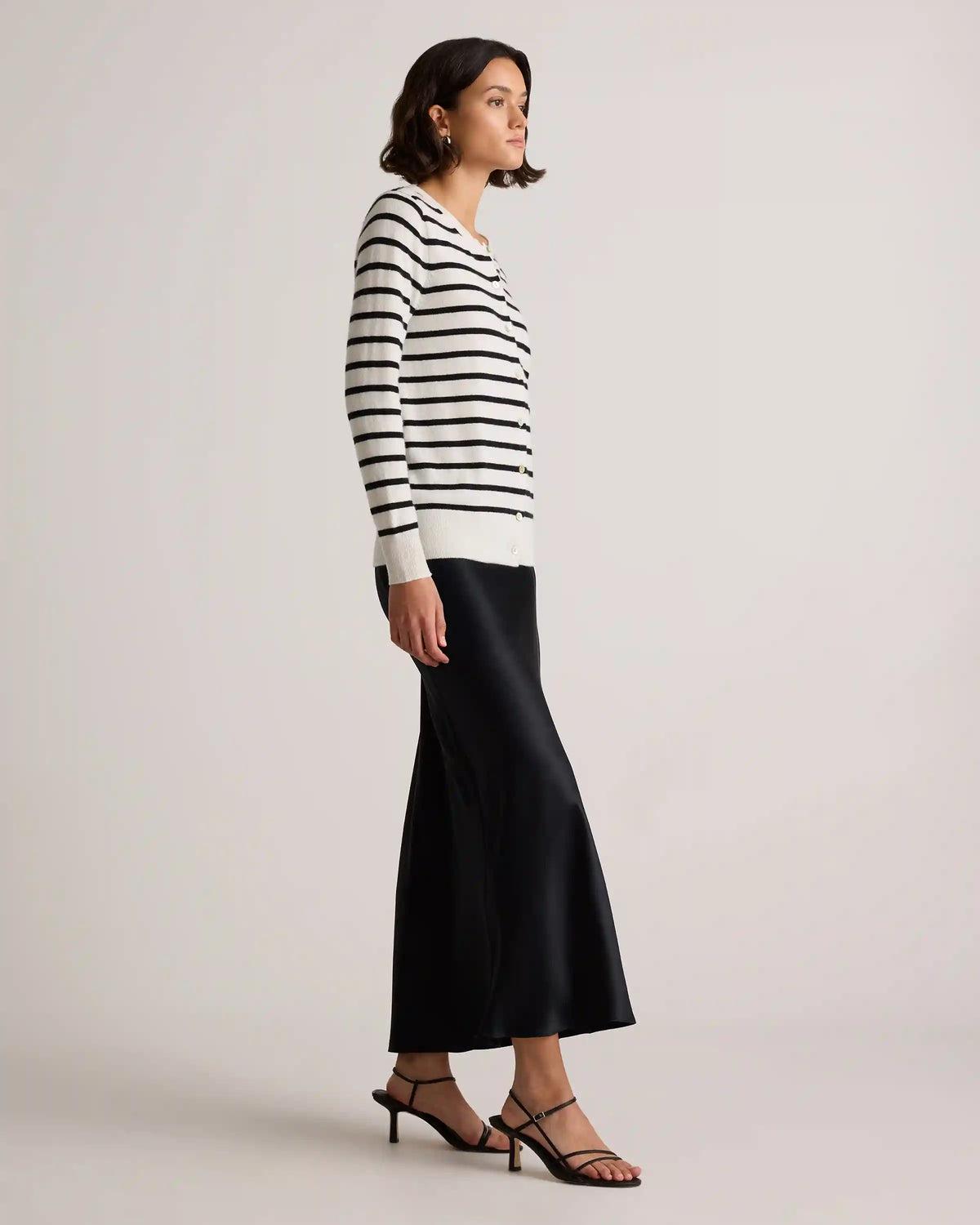 Mongolian Cashmere Cardigan Sweater